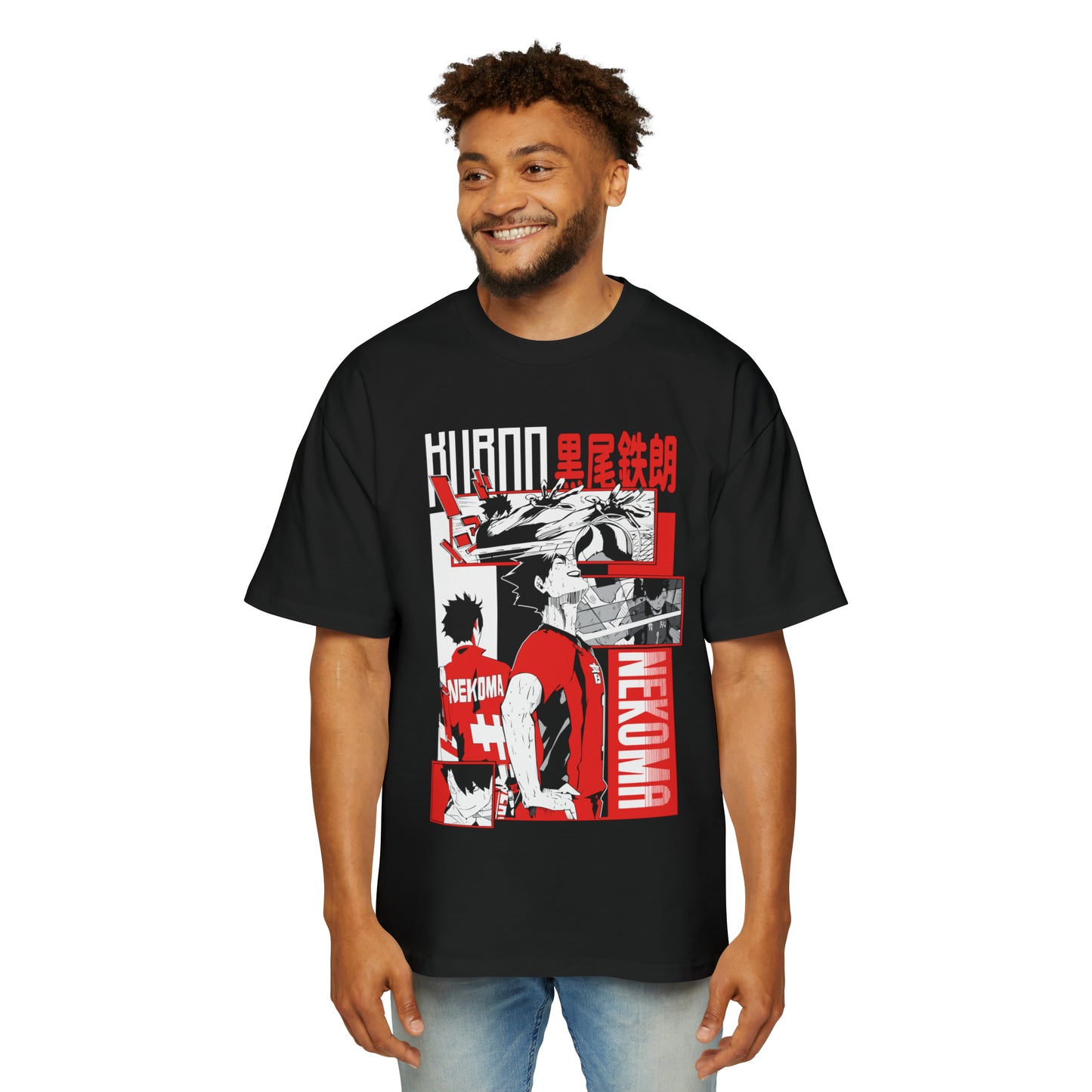 Haikyuu - Nekoma - Heavy Oversized Tee