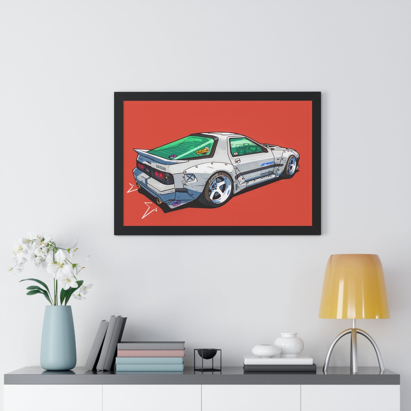 Anime '82 - RX3 - Framed Poster