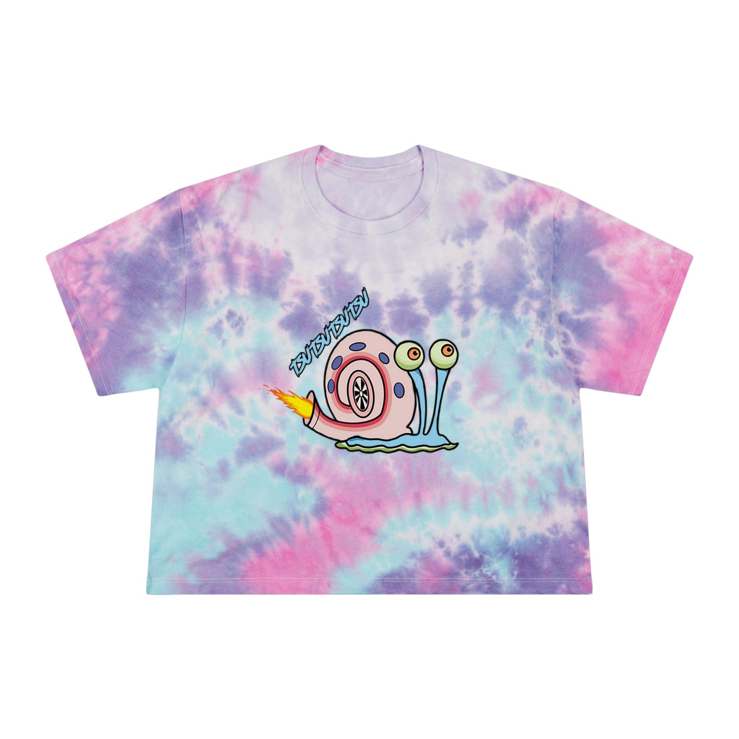 r0cean11 - Gary Turbo - Womens Tie-Dye Crop Tee