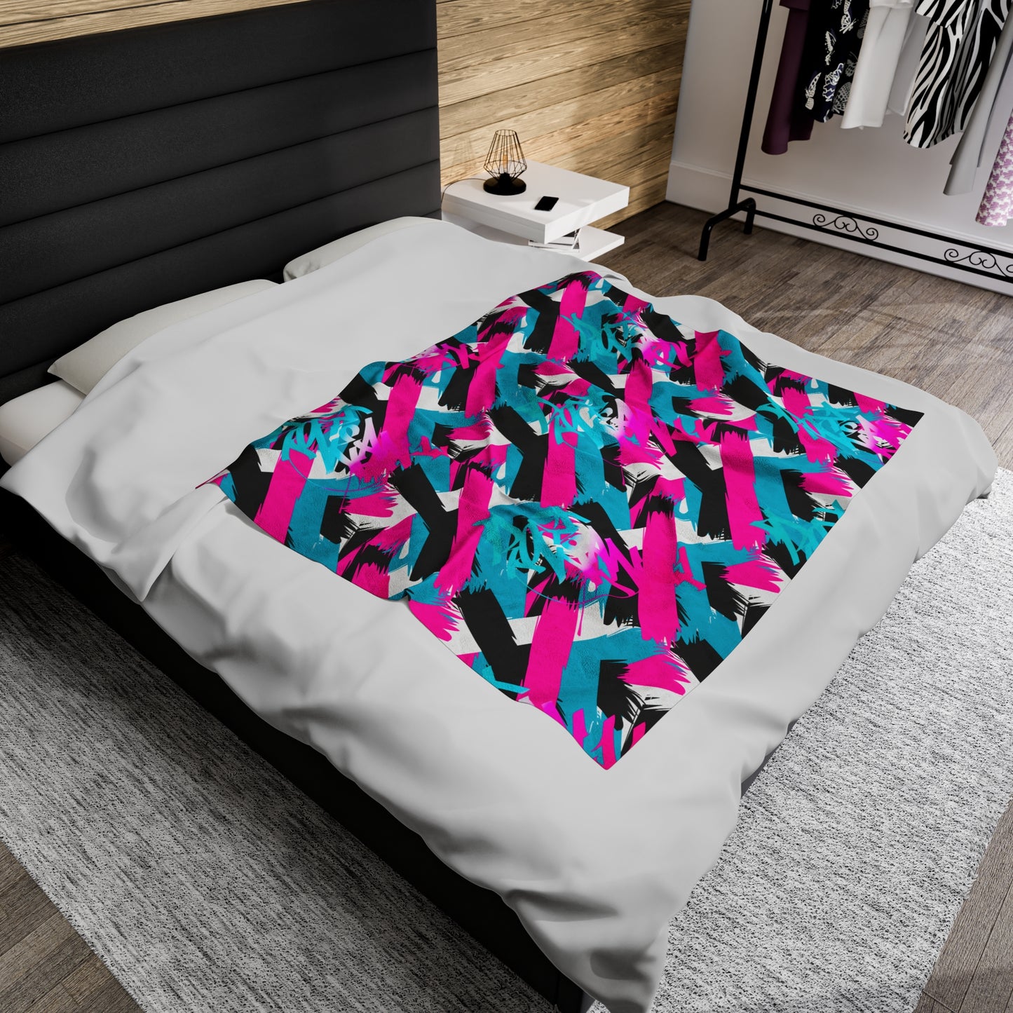 r0cean11 - Brushed - Velveteen Plush Blanket