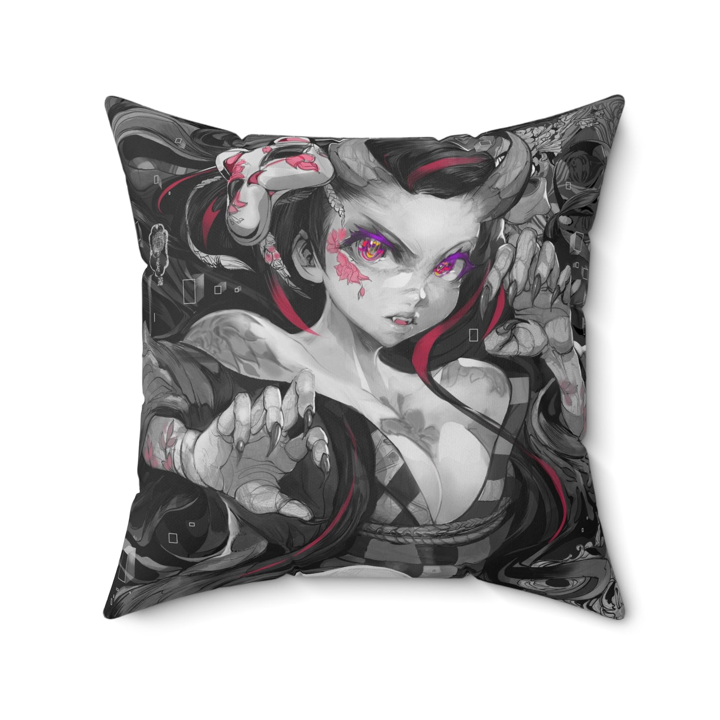 Demon Slayer - Nezuko -Fine Art Pillow