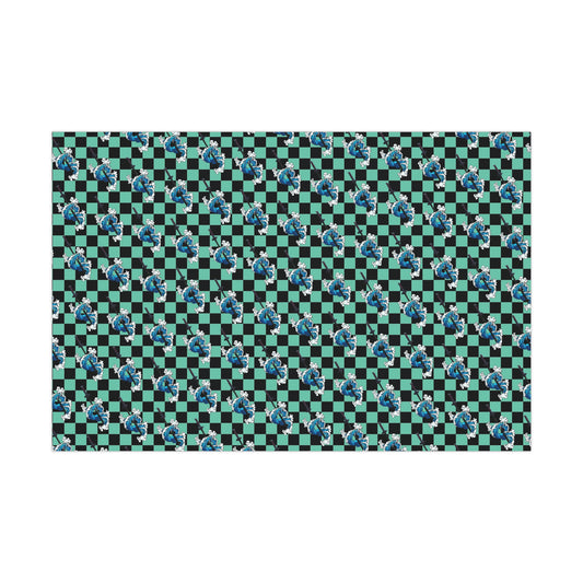 Demon Slayer - Tanjiro Water Breathing - Wrapping Paper