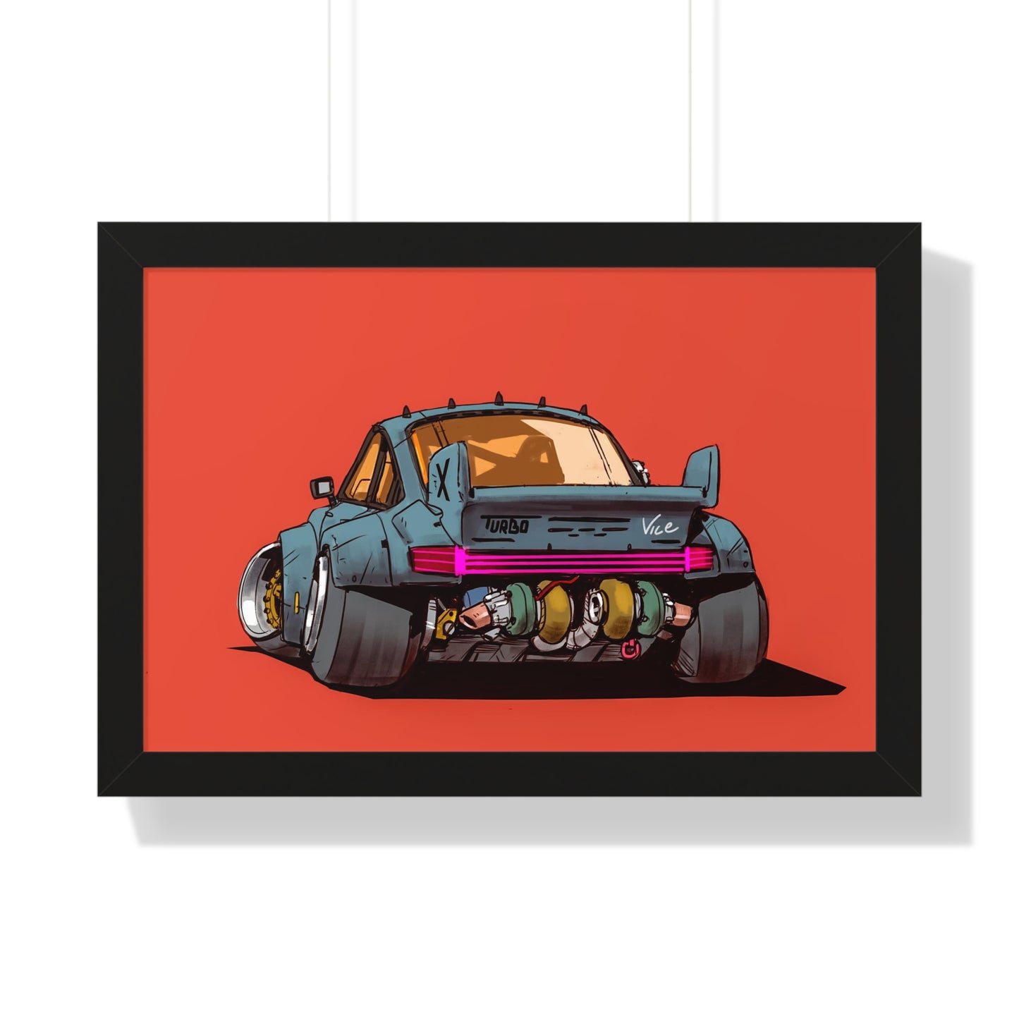 Anime '82 - Turbo - Framed Poster