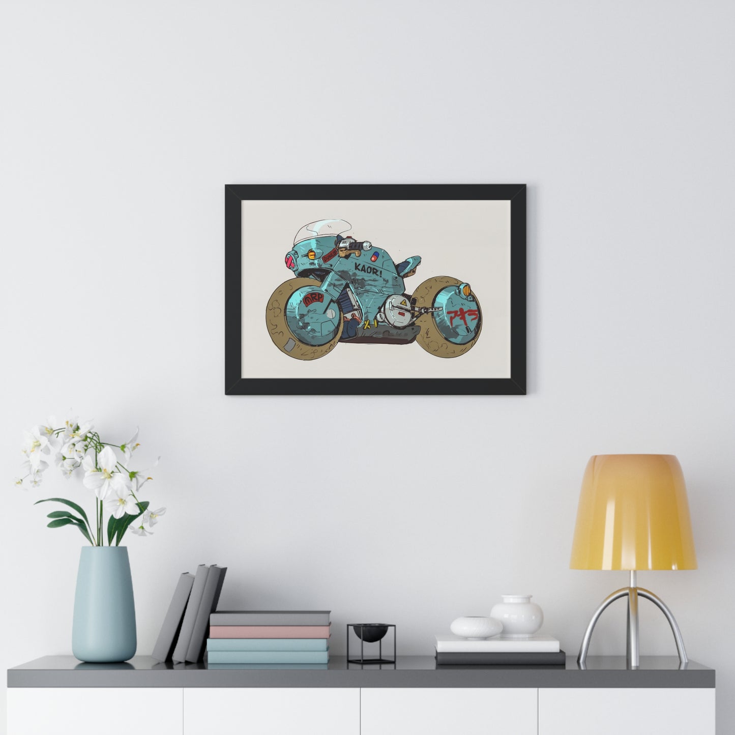 Anime '82 - Akira Testsuo - Framed Poster