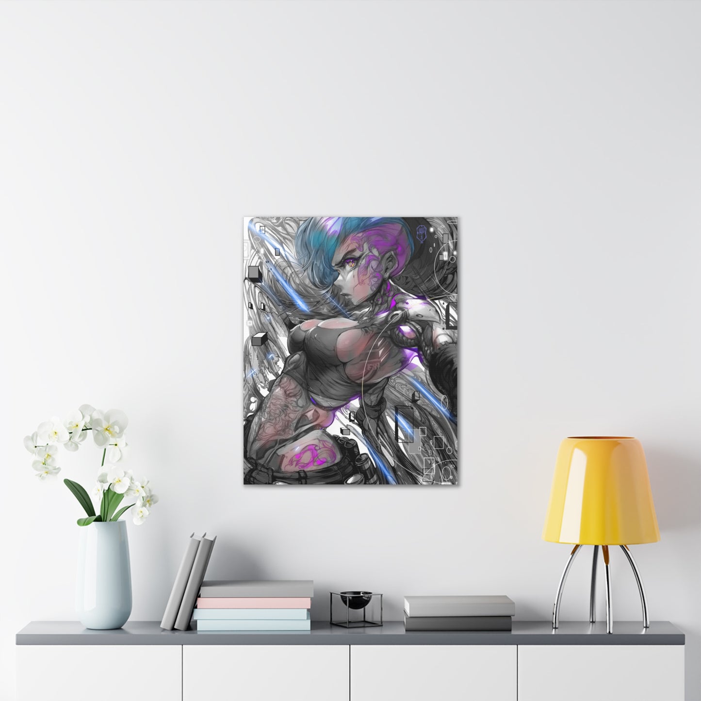 Cyberpunk 2077 - Fine Art Canvas