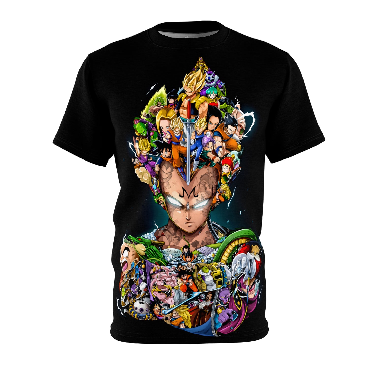 Dragon Ball - Vegeta Montage - Tshirt