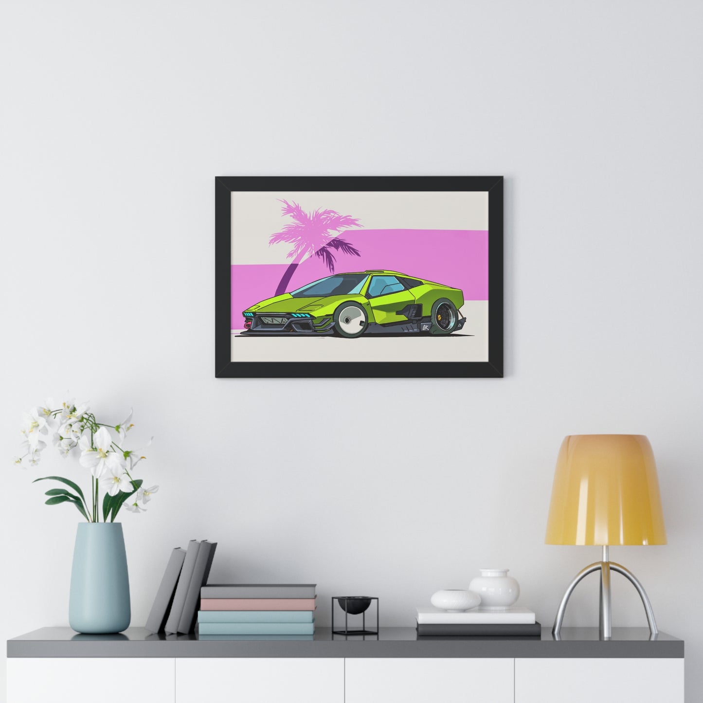 Anime '82 - Lambo - Framed Poster