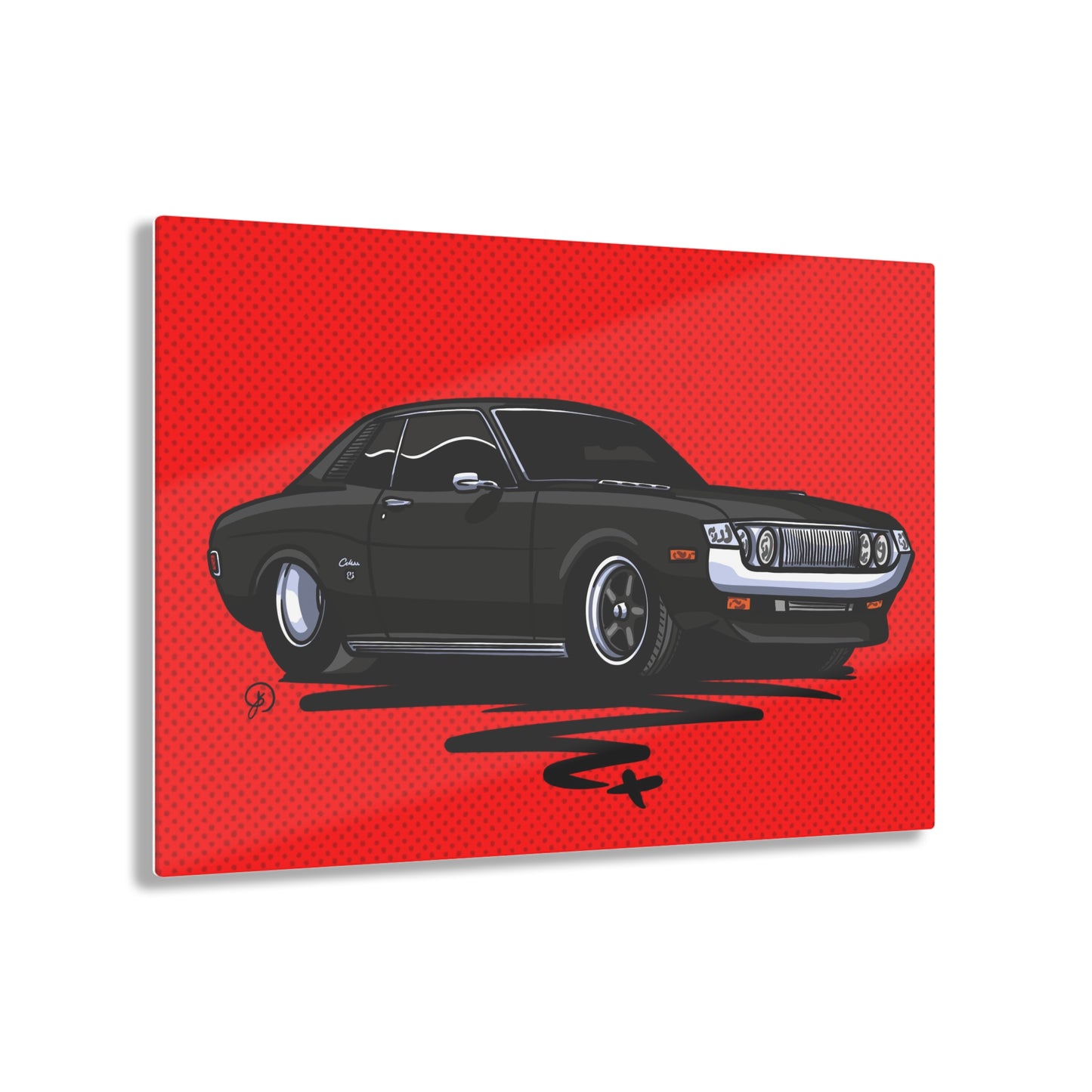 Sxetched X r0cean11 - 1972 Toyota Celica ST - Acrylic Print