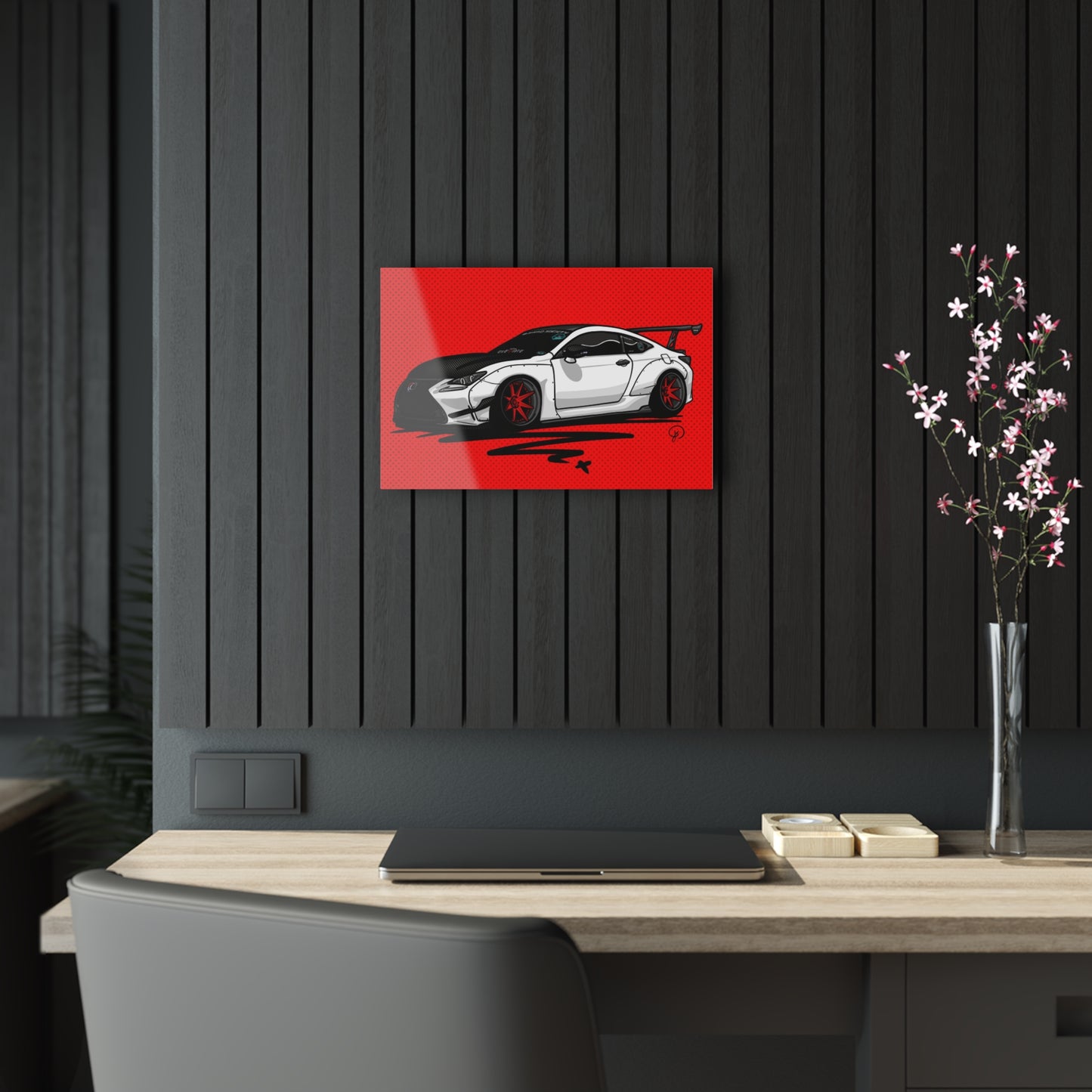 Sxetched X r0cean11 - 2015 Lexus RC350 F - Acrylic Print