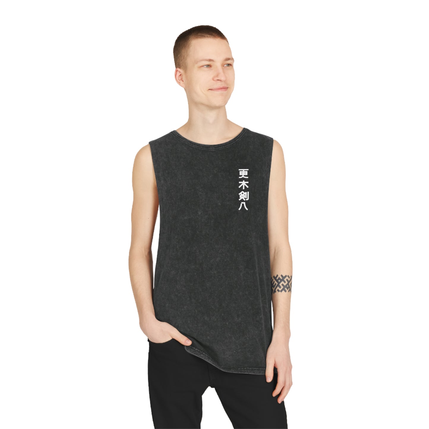 Bleach - Kenpachi - Stonewash Tank Top