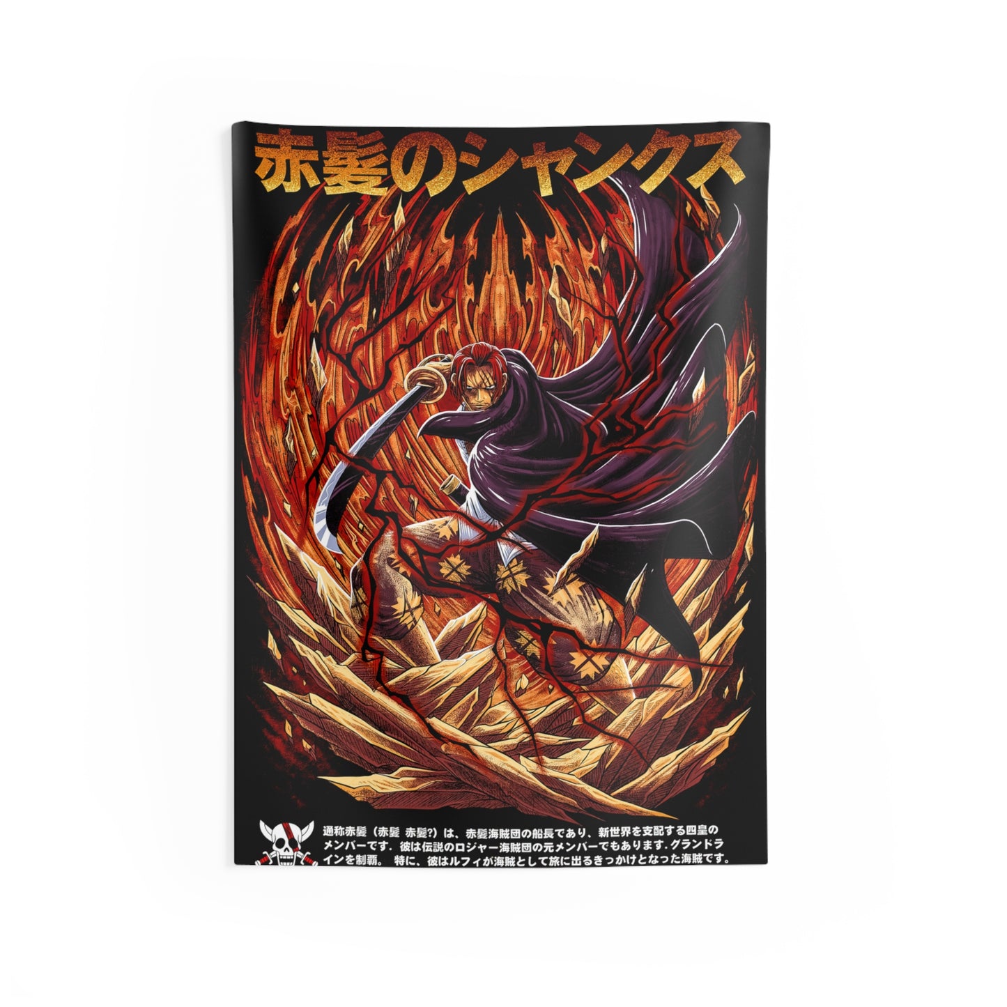 One Piece - Shanks Wall Tapestry
