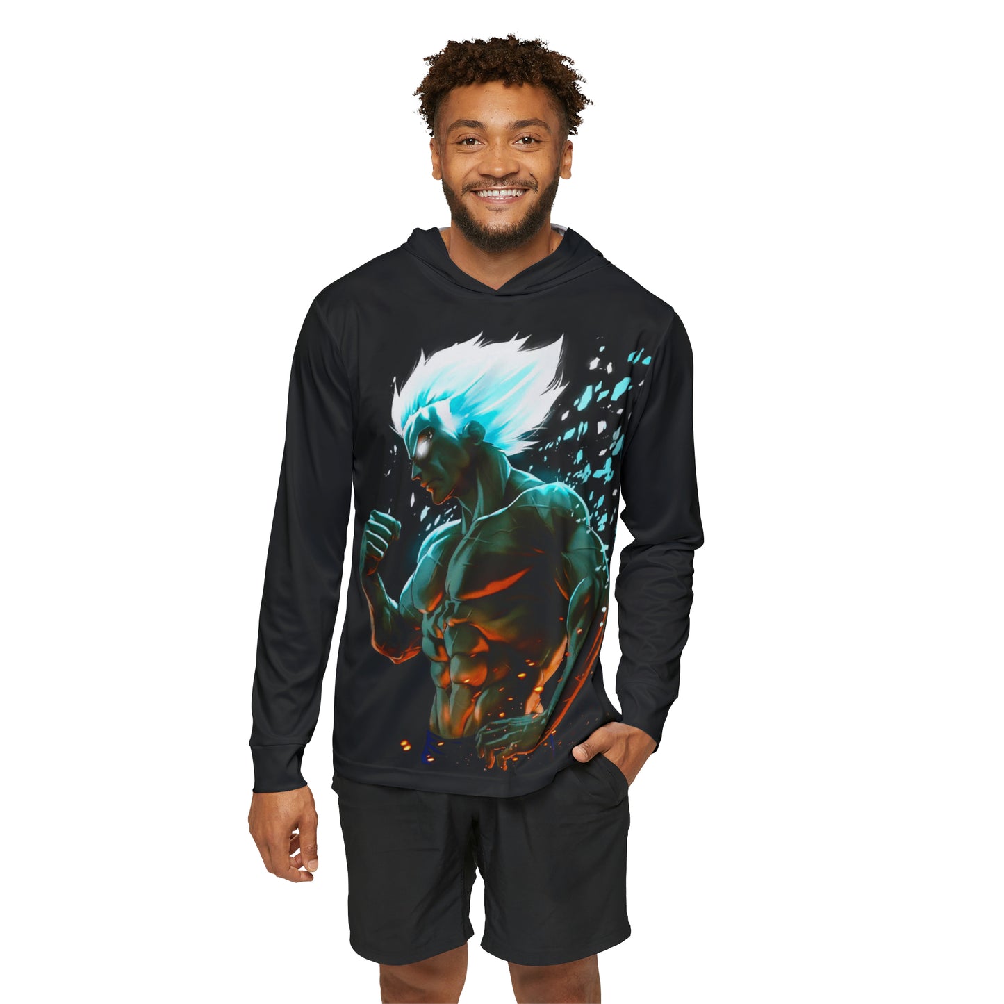 Dragon Ball - Goku Gym Time - Mens Sports Warmup Hoodie