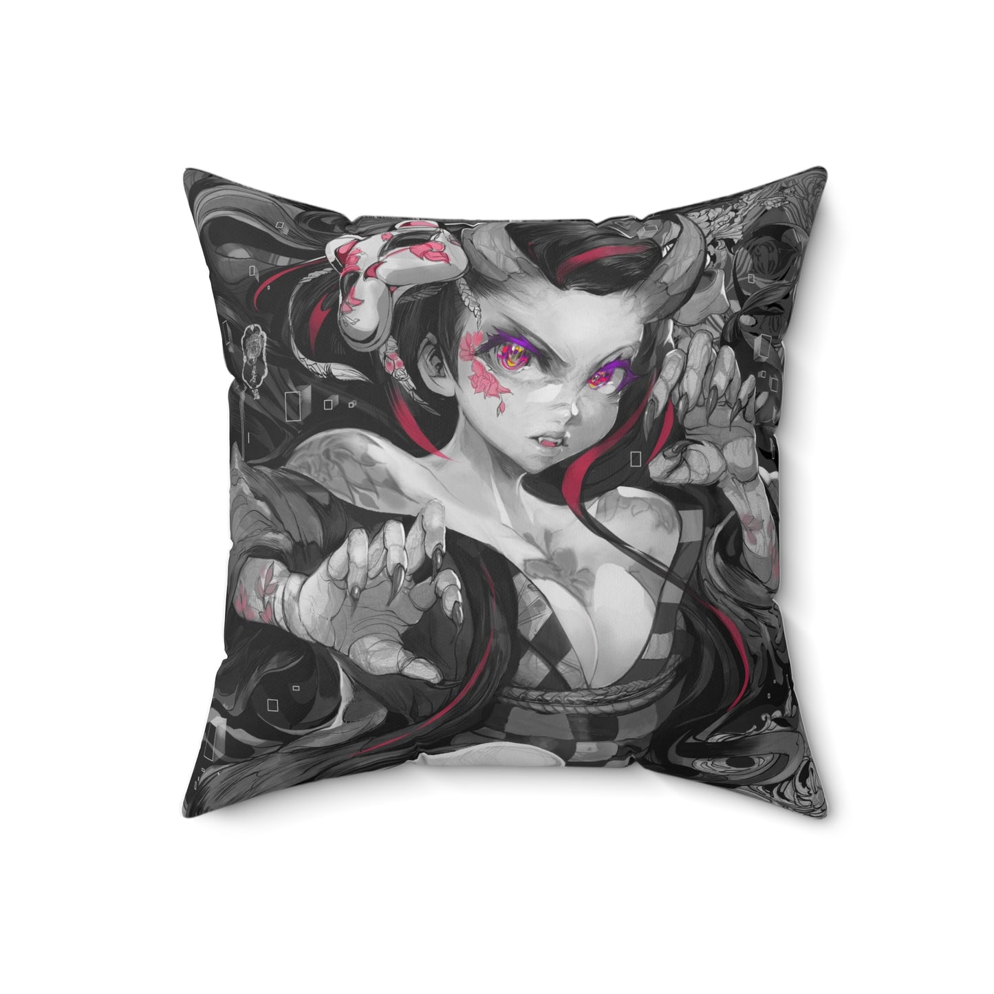 Demon Slayer - Nezuko -Fine Art Pillow