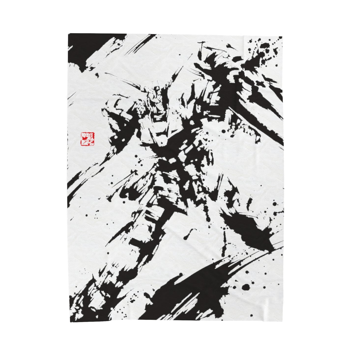 Gundam - Brushed - Velveteen Plush Blanket
