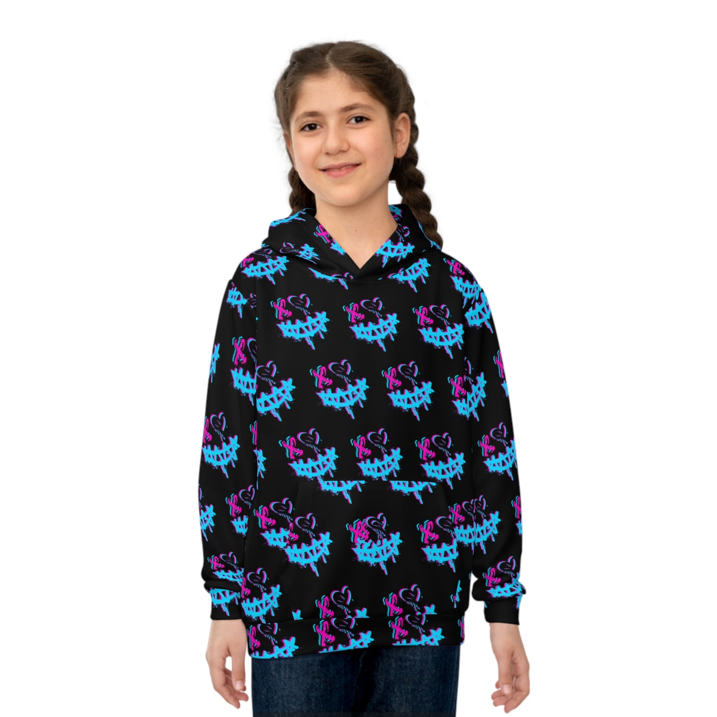 r0ean11 - Broken Smiles - Kids Hoodie