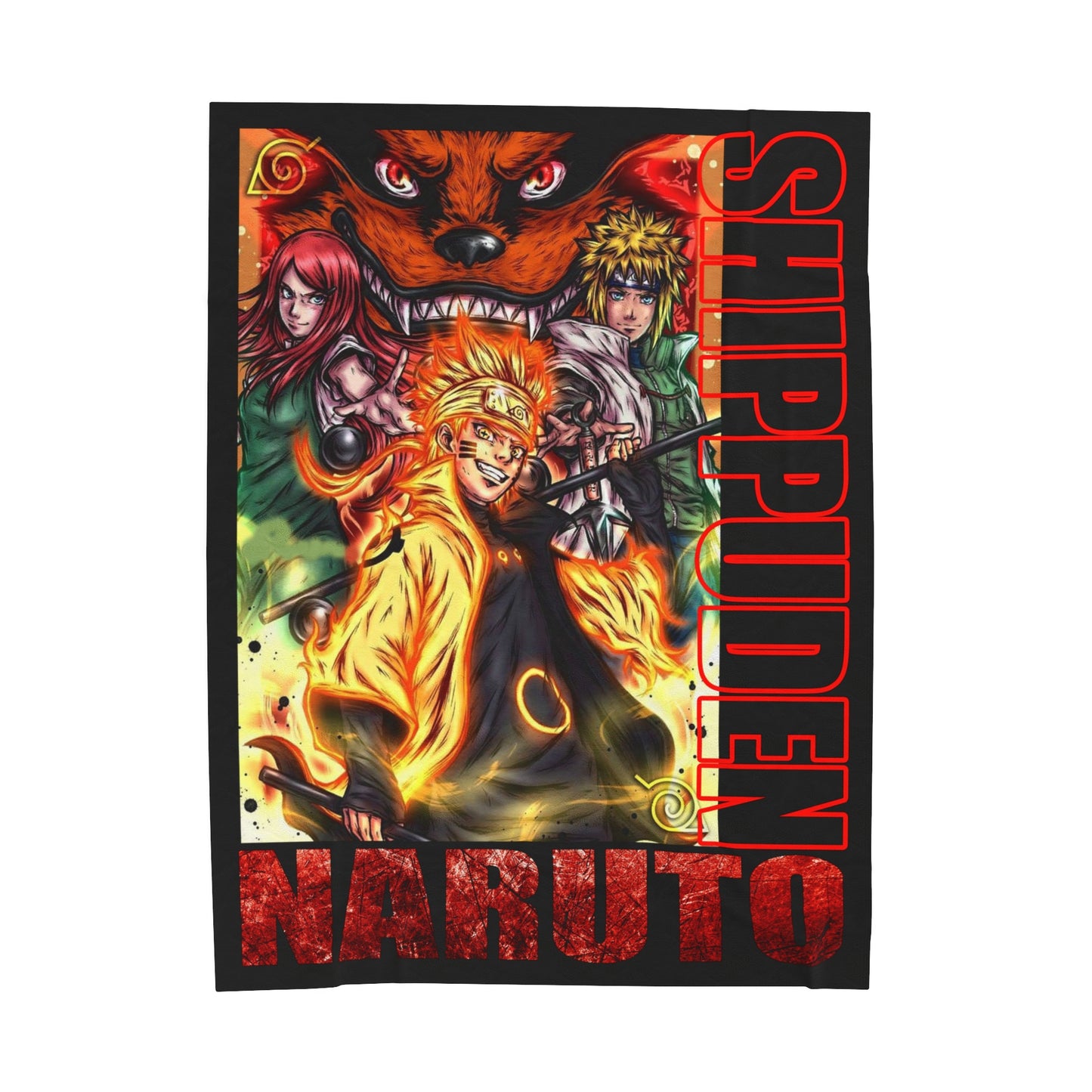 Naruto - Velveteen Plush Blanket