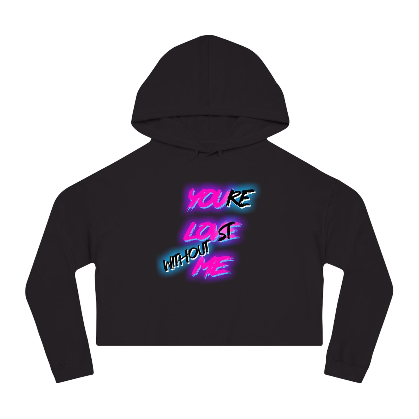 r0cean11 - You Love Me - Womens Cropped Hoodie