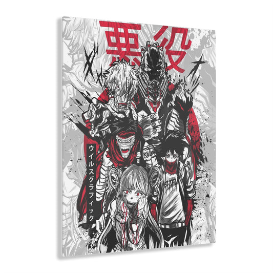 My Hero Academia - Villains - Acrylic Print