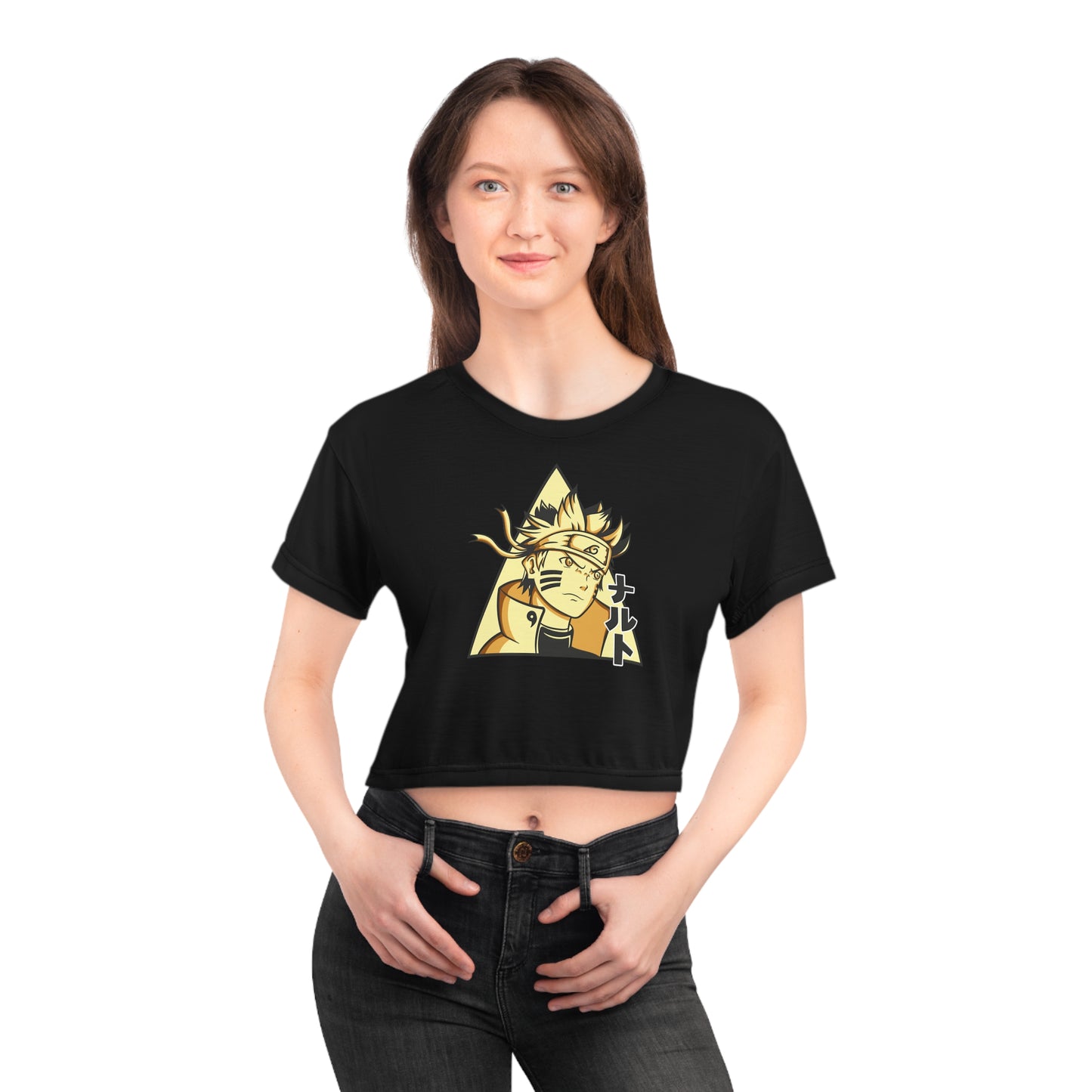 Naruto - Womens Crop Tee
