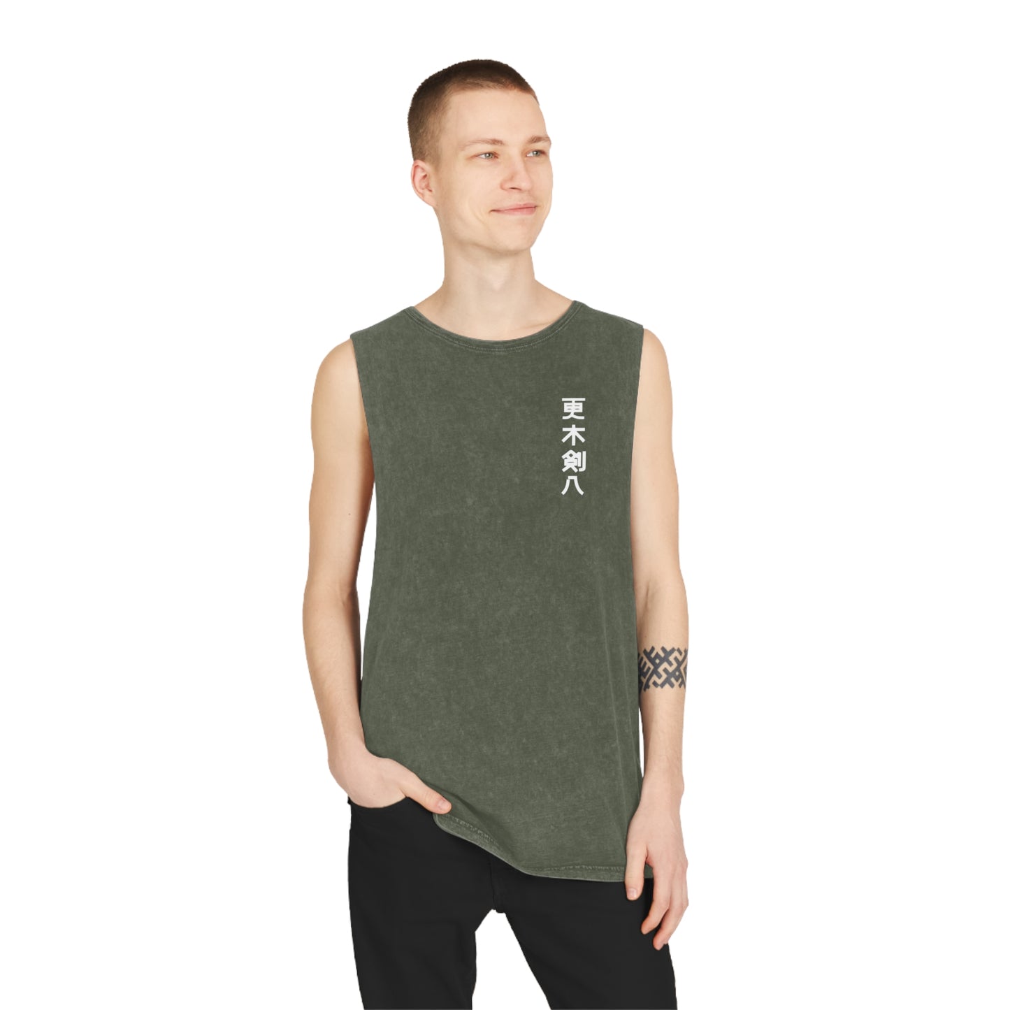 Bleach - Kenpachi - Stonewash Tank Top