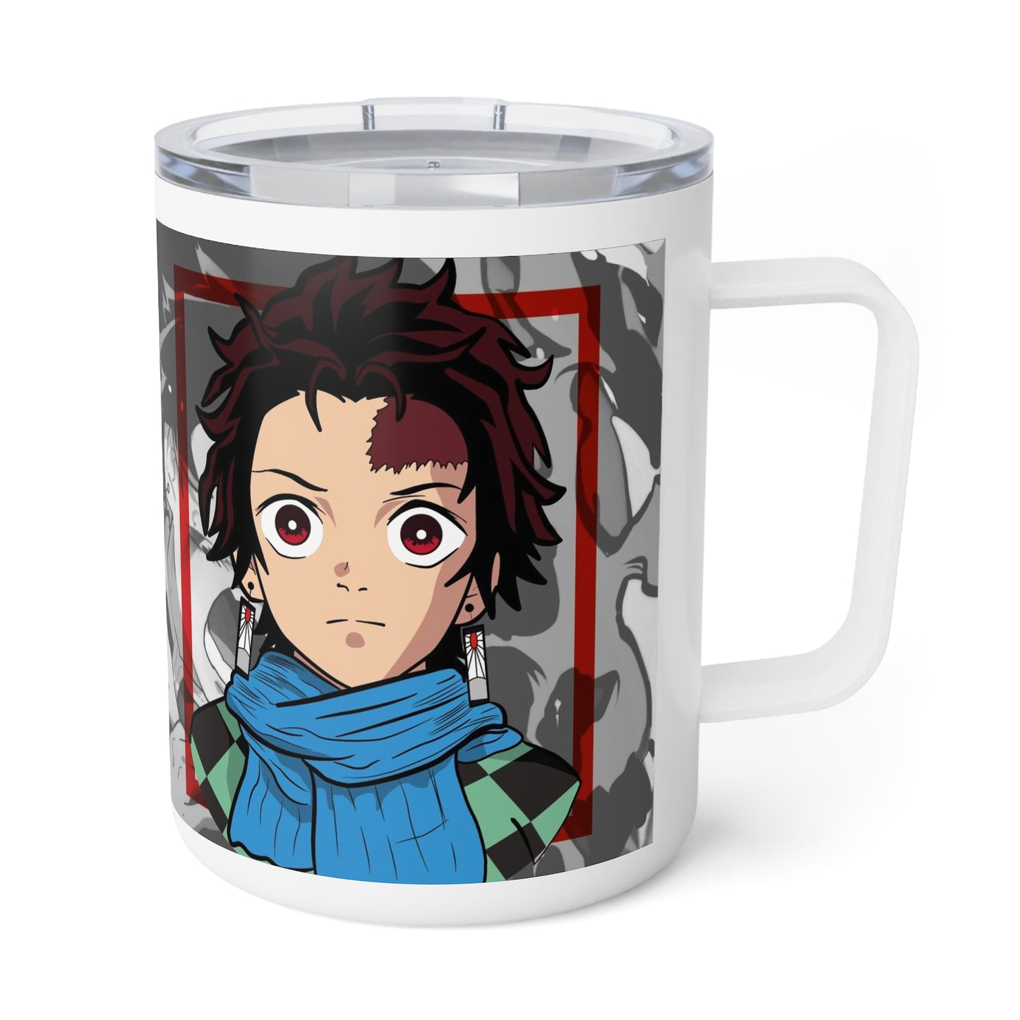 Demon Slayer - Kamado Tanjiro - Insulated Coffee Mug, 10oz