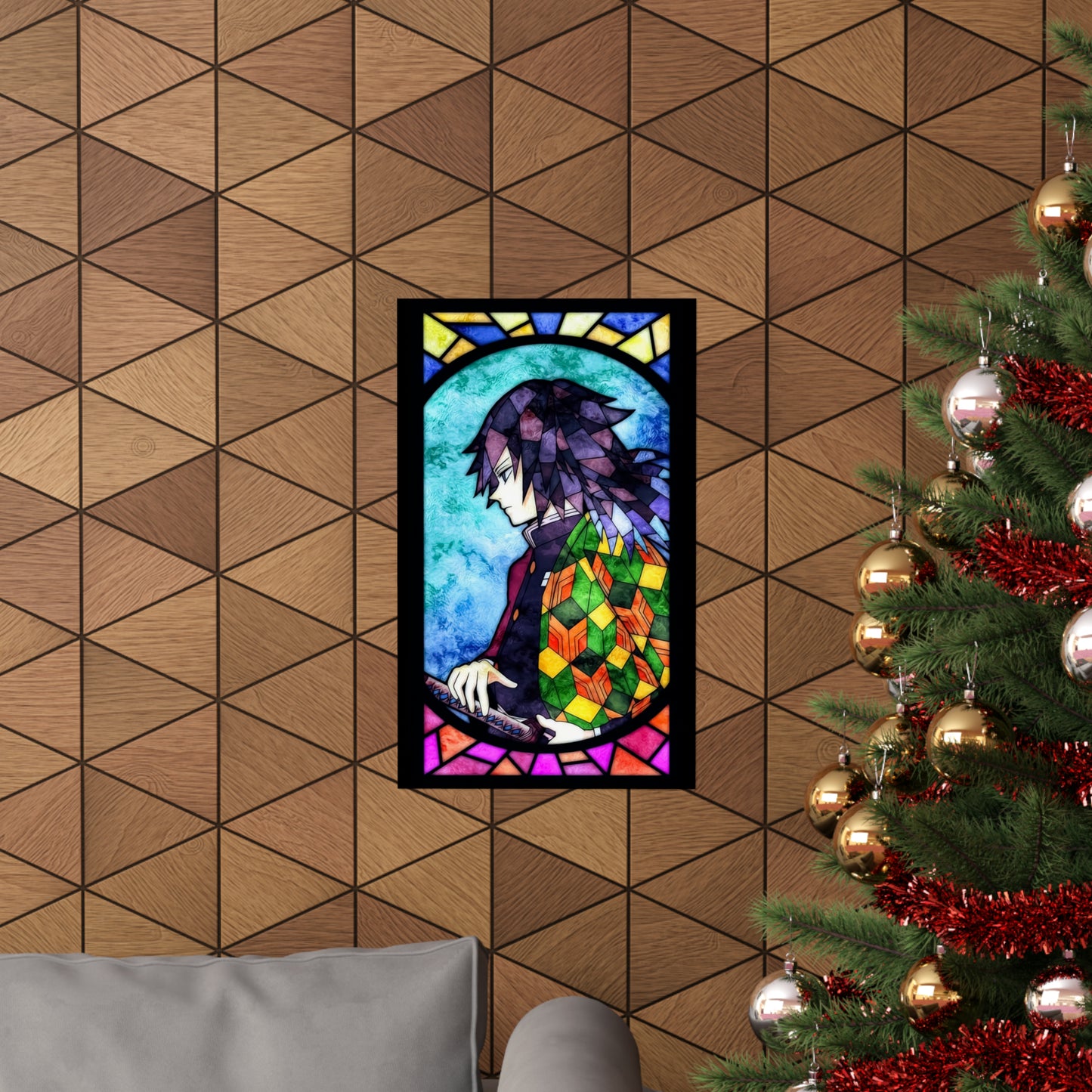 Demon Slayer - Stained Glass Tomioka - Poster