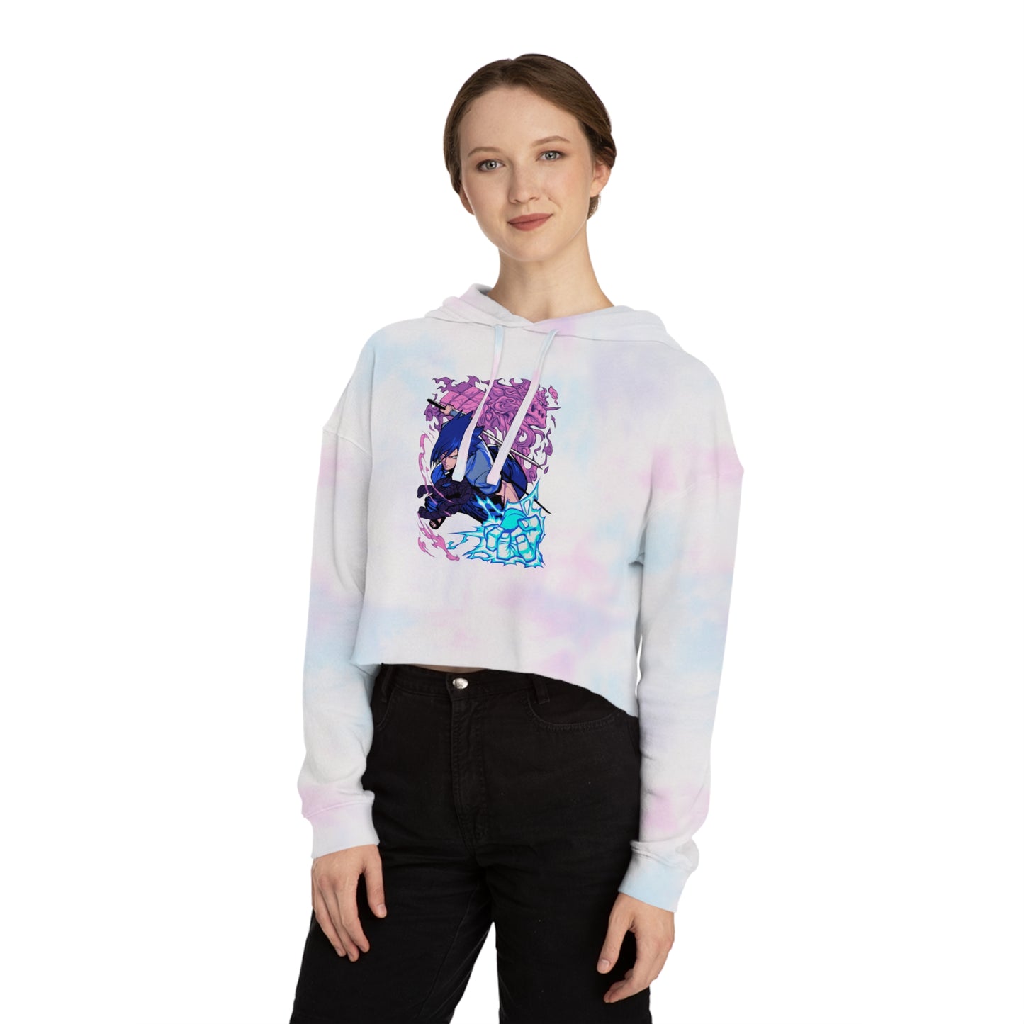 Naruto - Sasuke - Women’s Cropped Hoodie