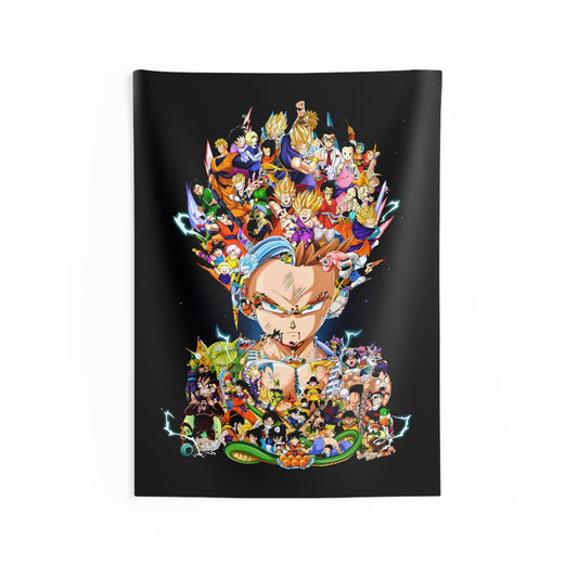 Dragon Ball - Gohan Montage - Wall Tapestry