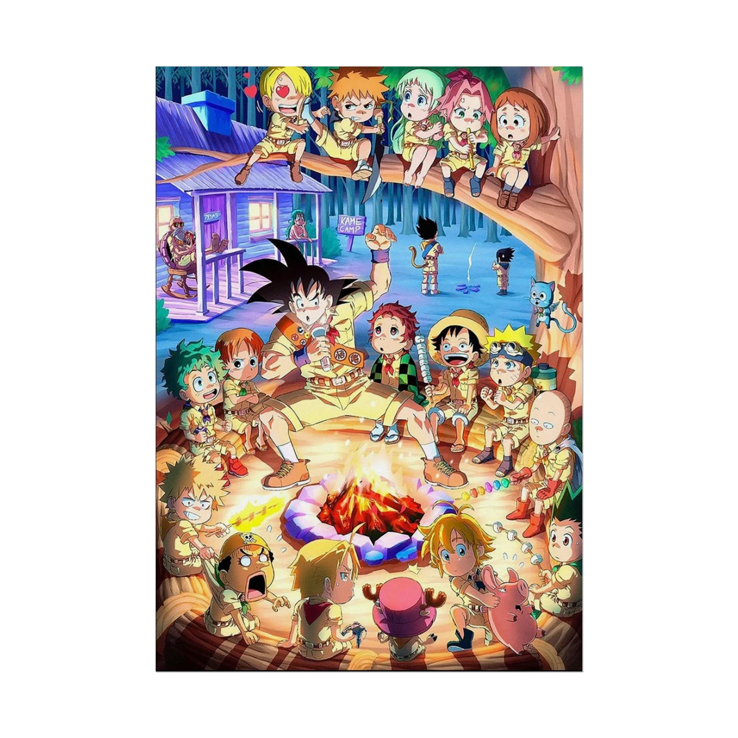 Anime - KAME Camp - Poster