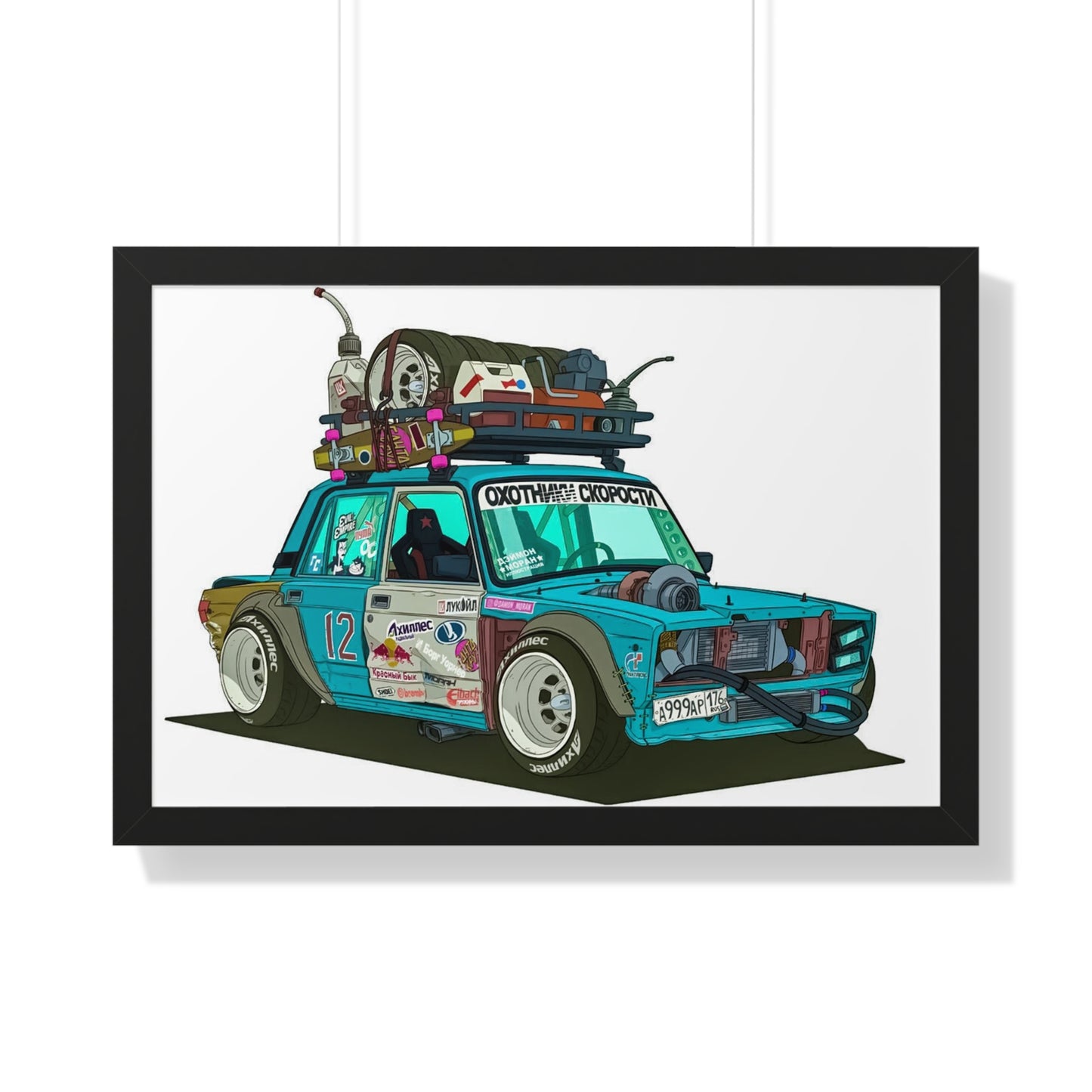 Anime '82 - BMW - Framed Poster
