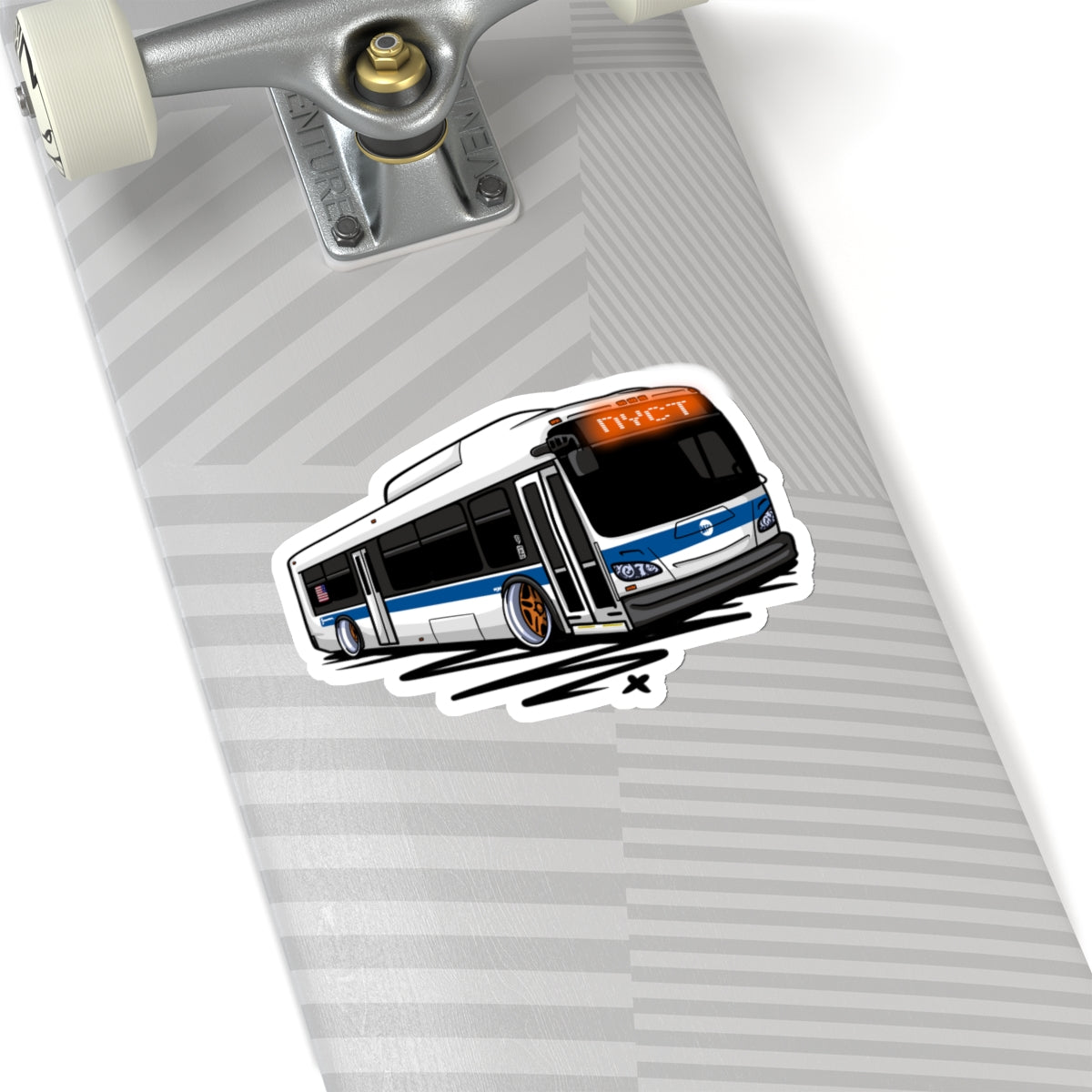 Sxetched X r0cean11 - NYCT - Sticker