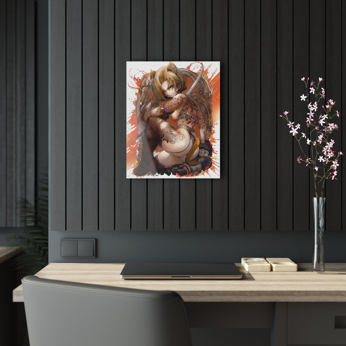 Dragon Ball - Android 18 Yakuza - Fine Art Acrylic Print