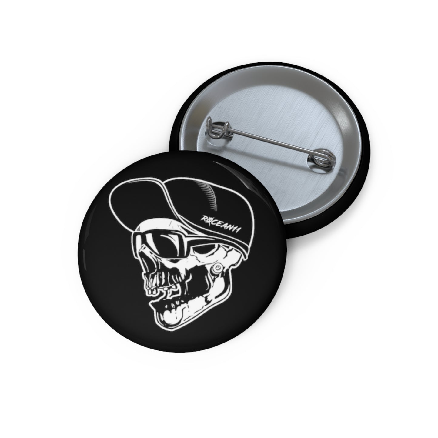 r0cean11 - Skully - Pin Button