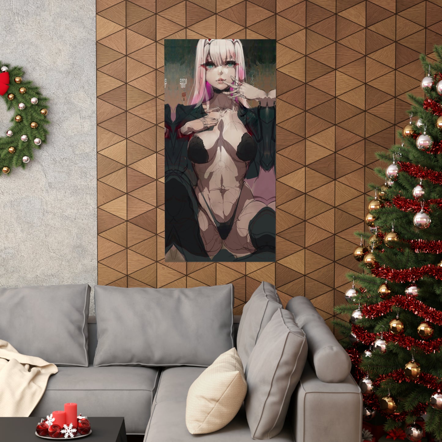 Darling in the Franxx - Zero Two - Fine Art Poster