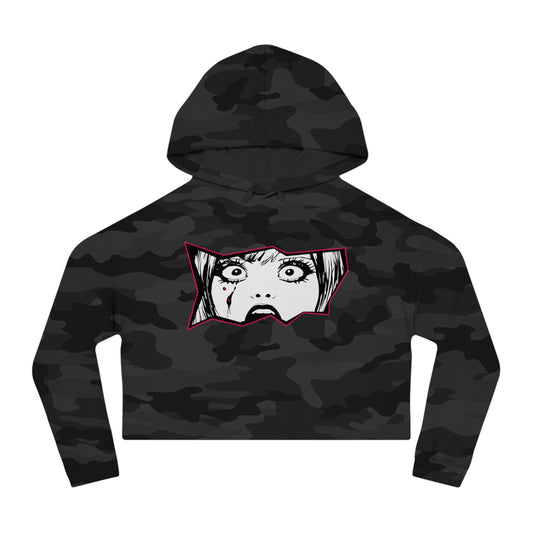 r0cean11 - Terror - Women’s Cropped Hoodie