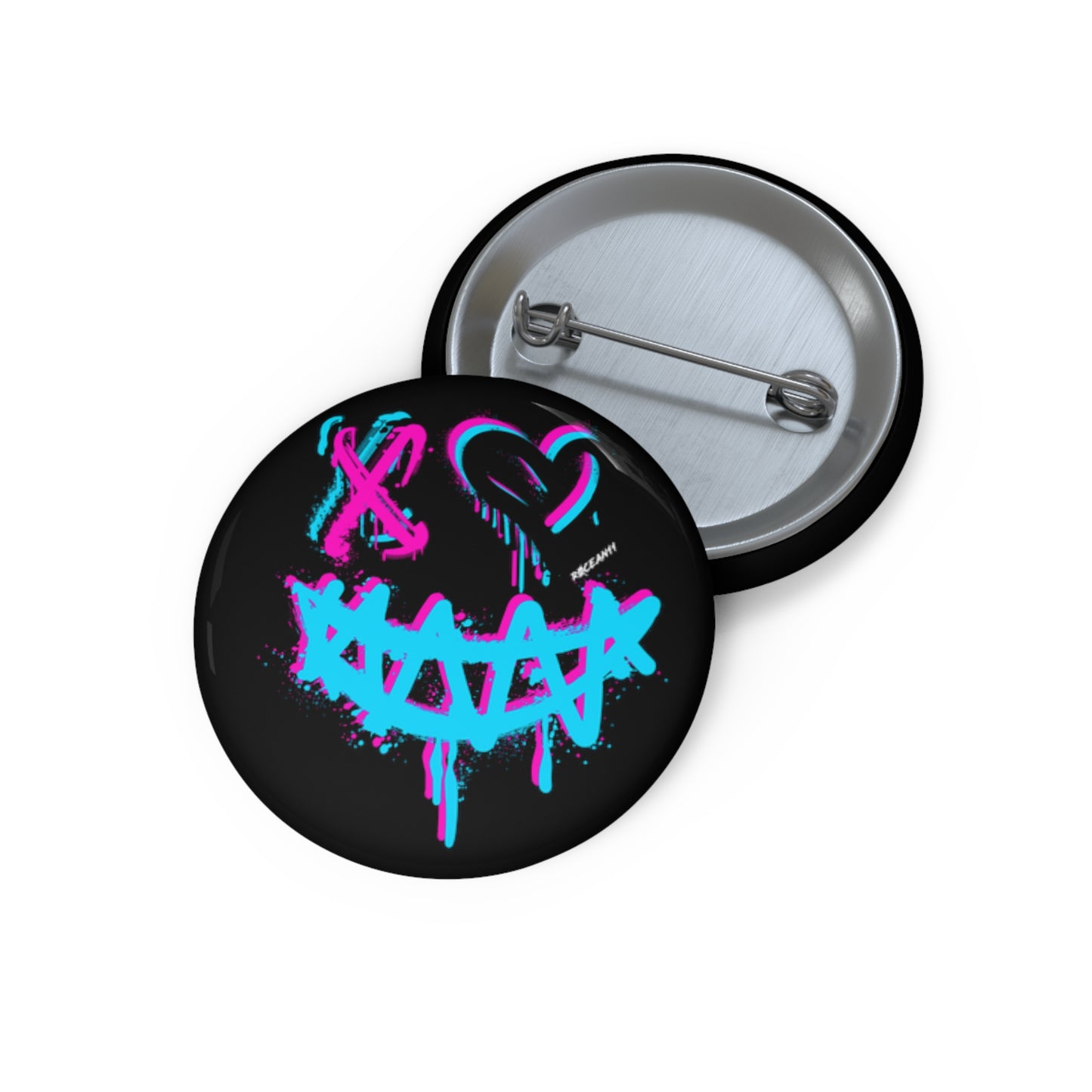 r0cean11 - Broken Smile - Pin Button