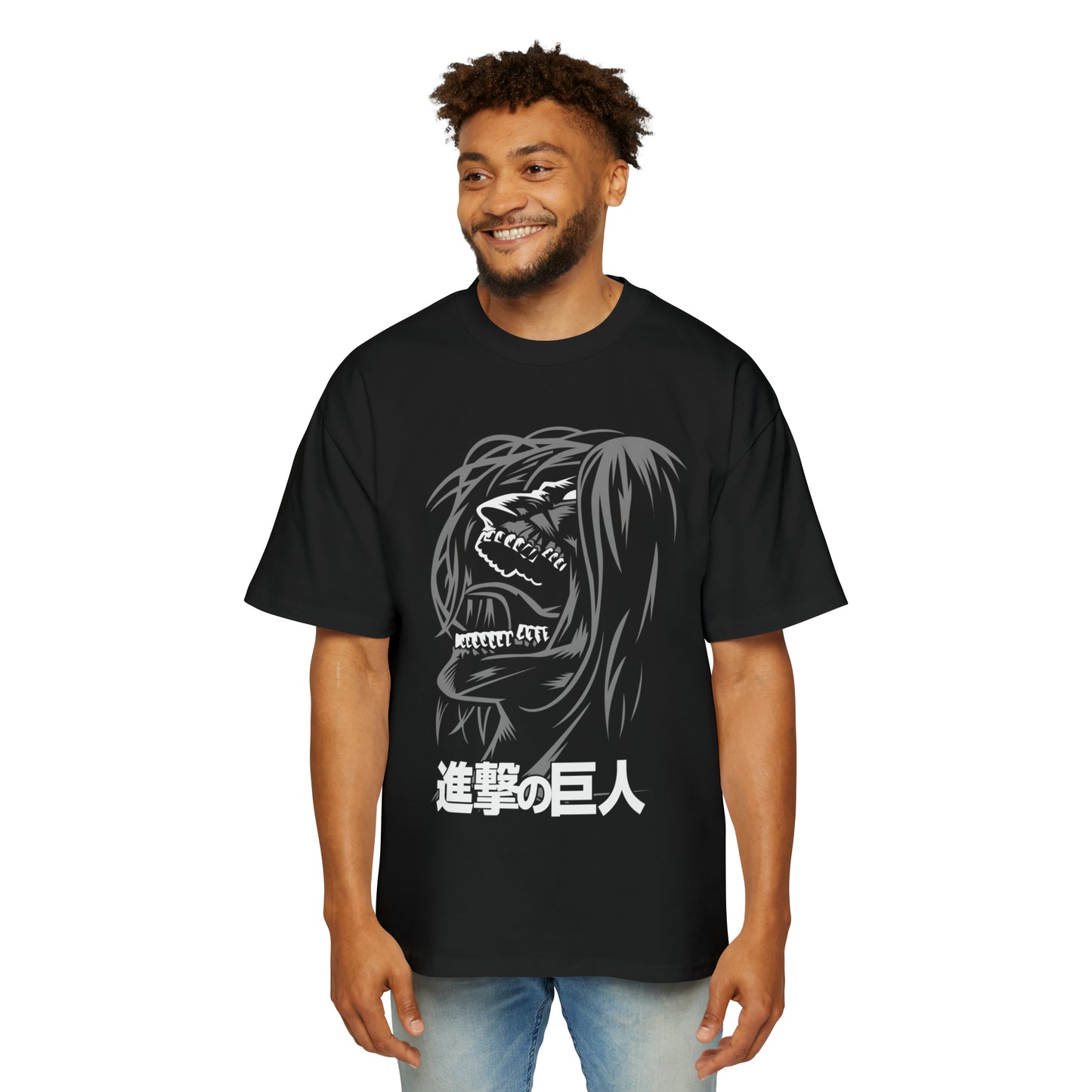 Attack on Titan - Scream - Heavy Oversized Tee