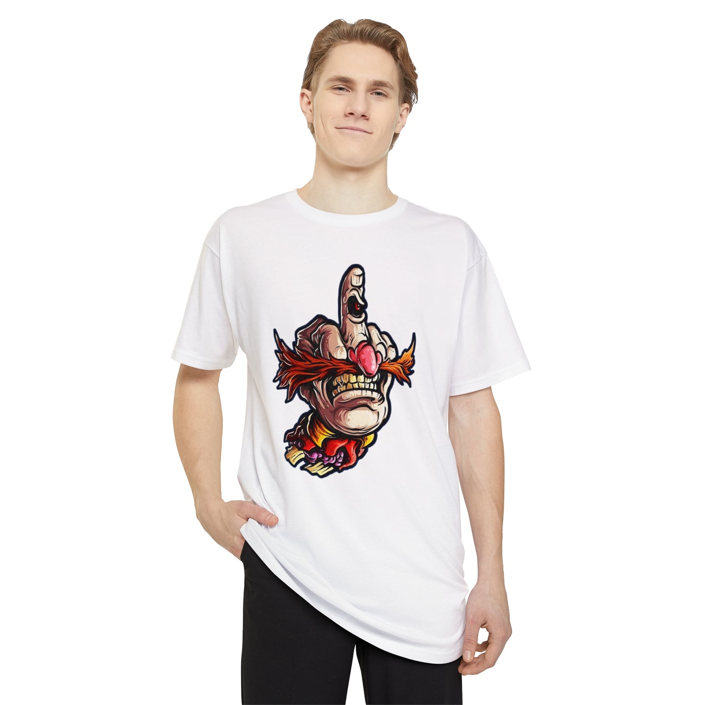 Sonic - Robotnik Finger - Long Body Urban Tee