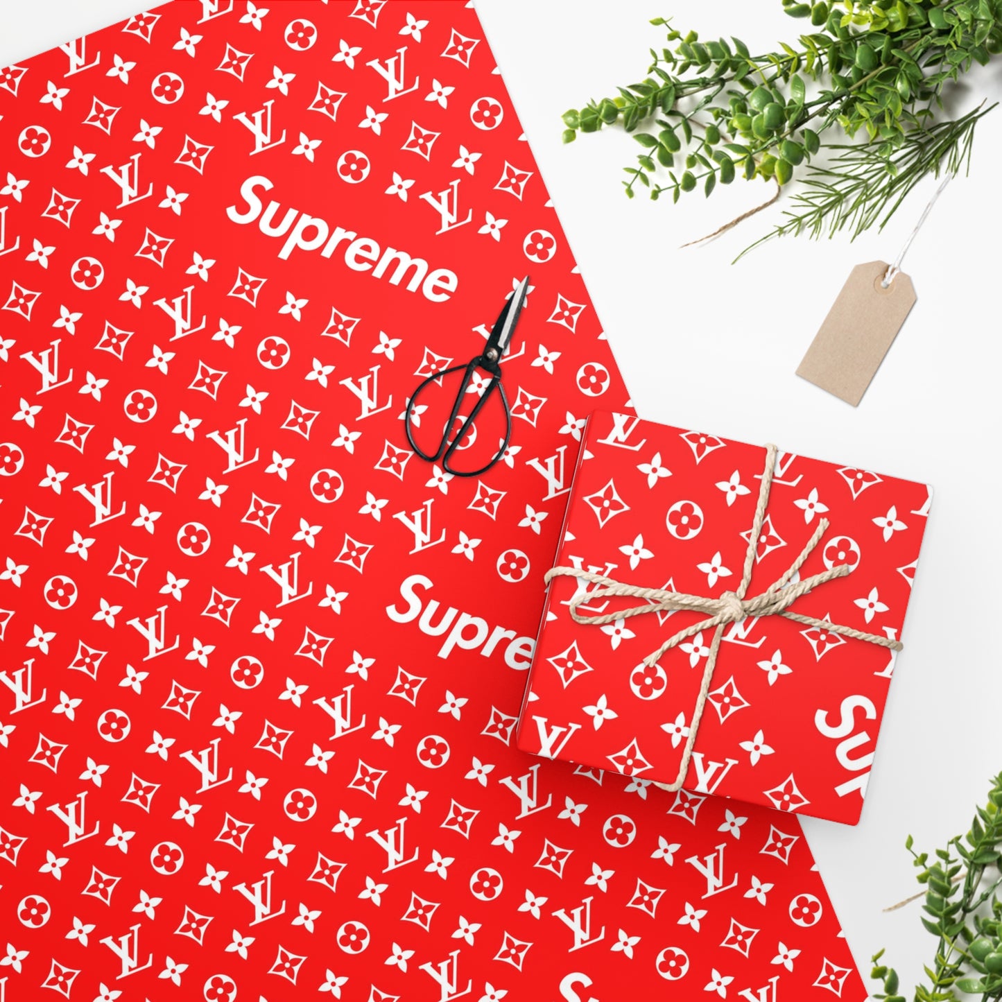 r0cean11 - LV Supreme - Wrapping Paper