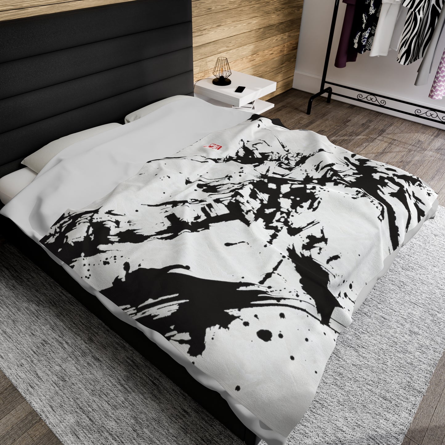 Gundam - Brushed - Velveteen Plush Blanket