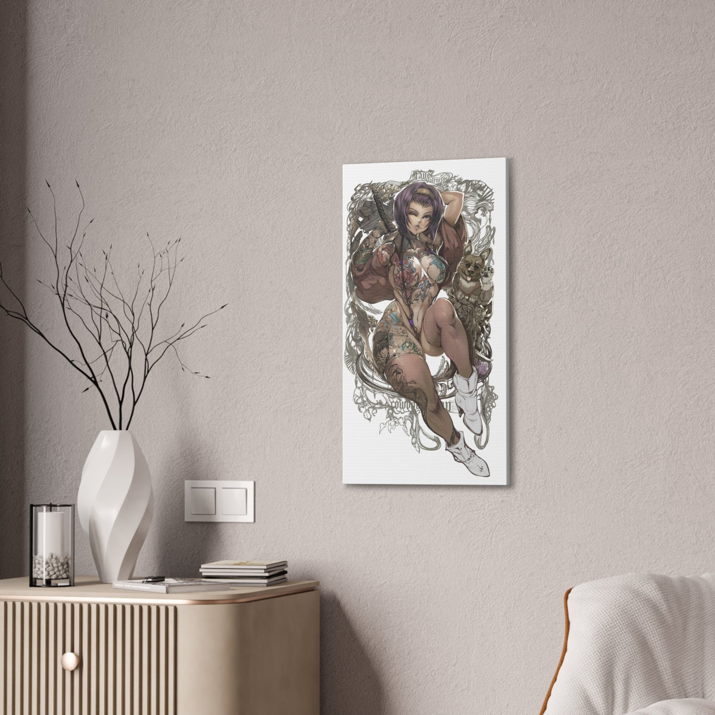 Cowboy Bebop - Faye Valentine - Fine Art Canvas