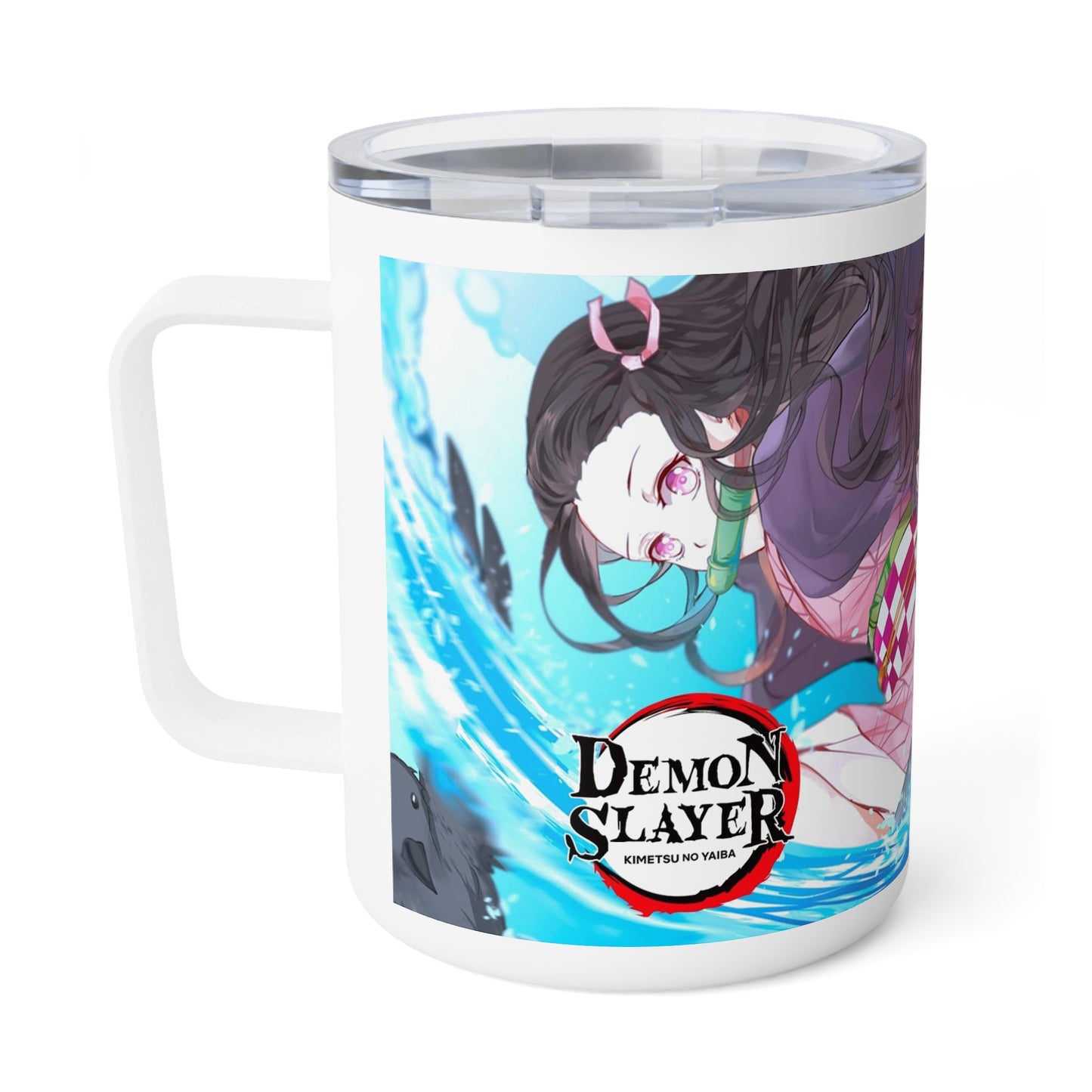 Demon Slayer - Nezuko and Tanjiro - Insulated Coffee Mug, 10oz