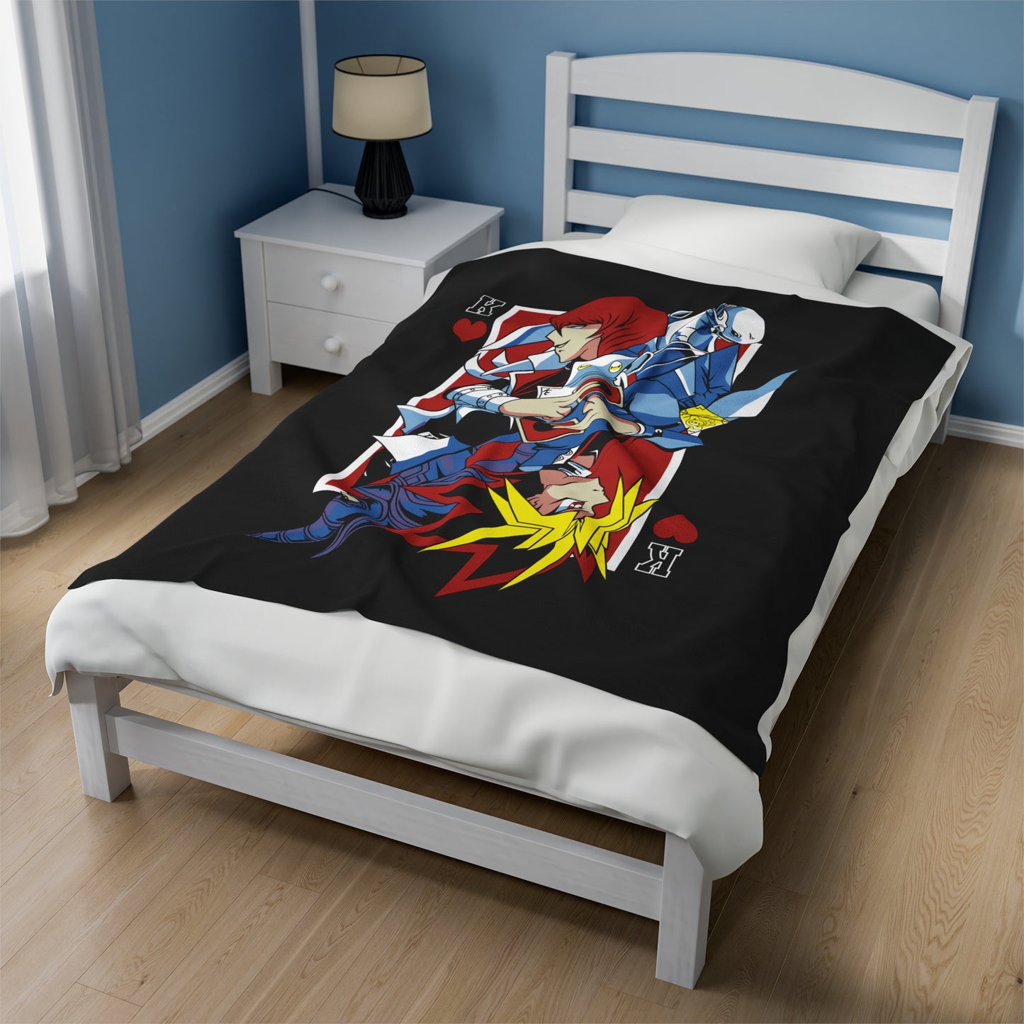 Yu-Gi-Oh! - King of Hearts - Velveteen Plush Blanket