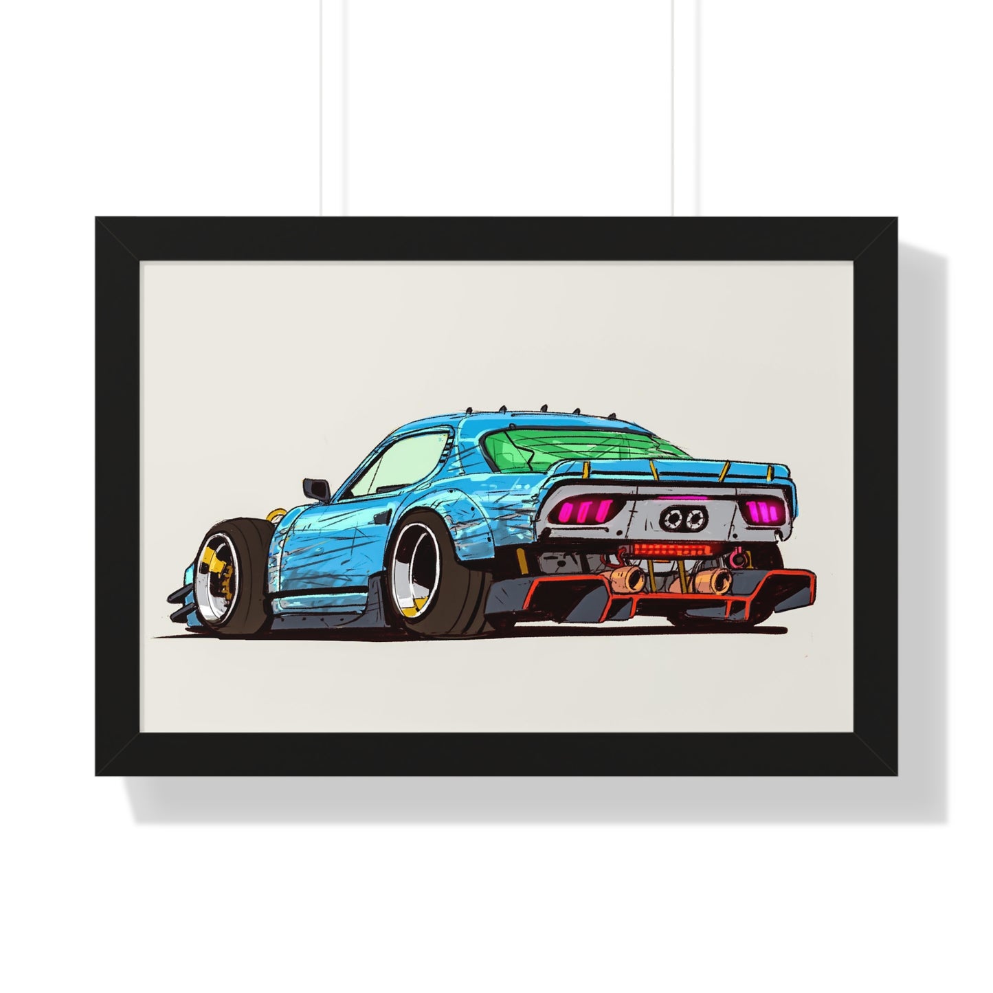 Anime '82 - Yokohama - Framed Poster