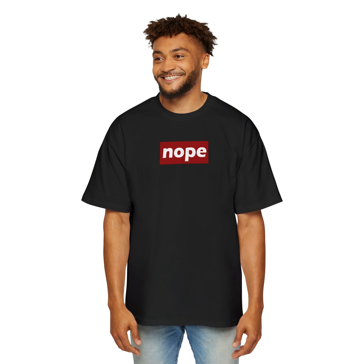 r0cean11 - NOPE - Heavy Oversized Tee
