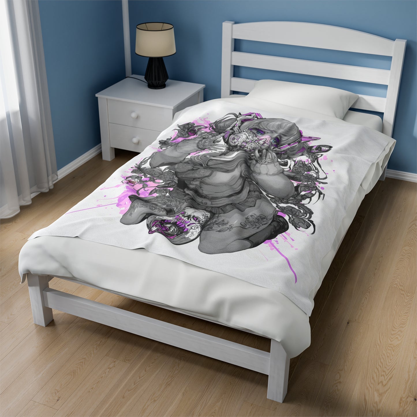 My Hero Academia - Himiko Cyberpunk - Velveteen Plush Blanket