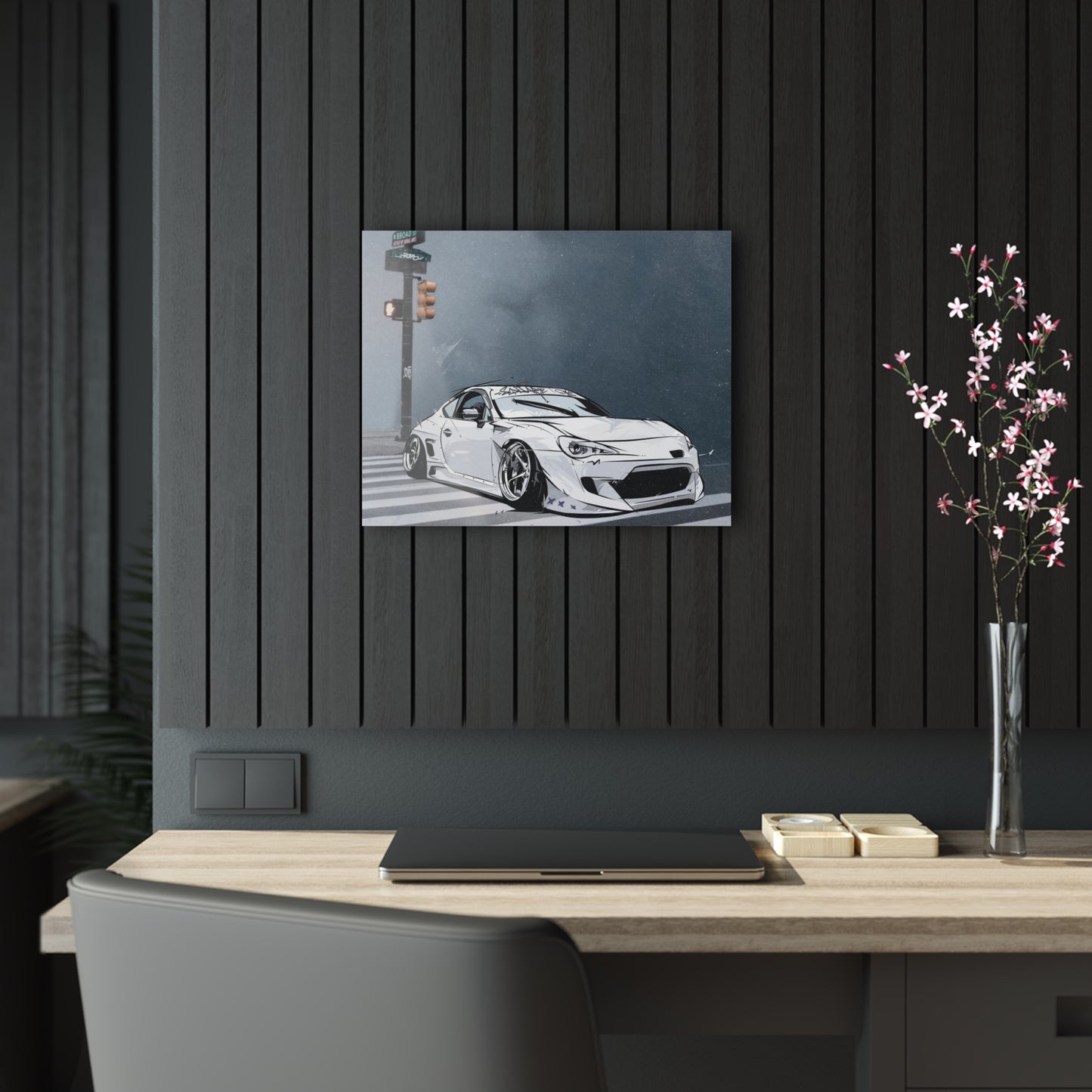 Kid Tweak X r0cean11 - White FRZ86 - Acrylic Print