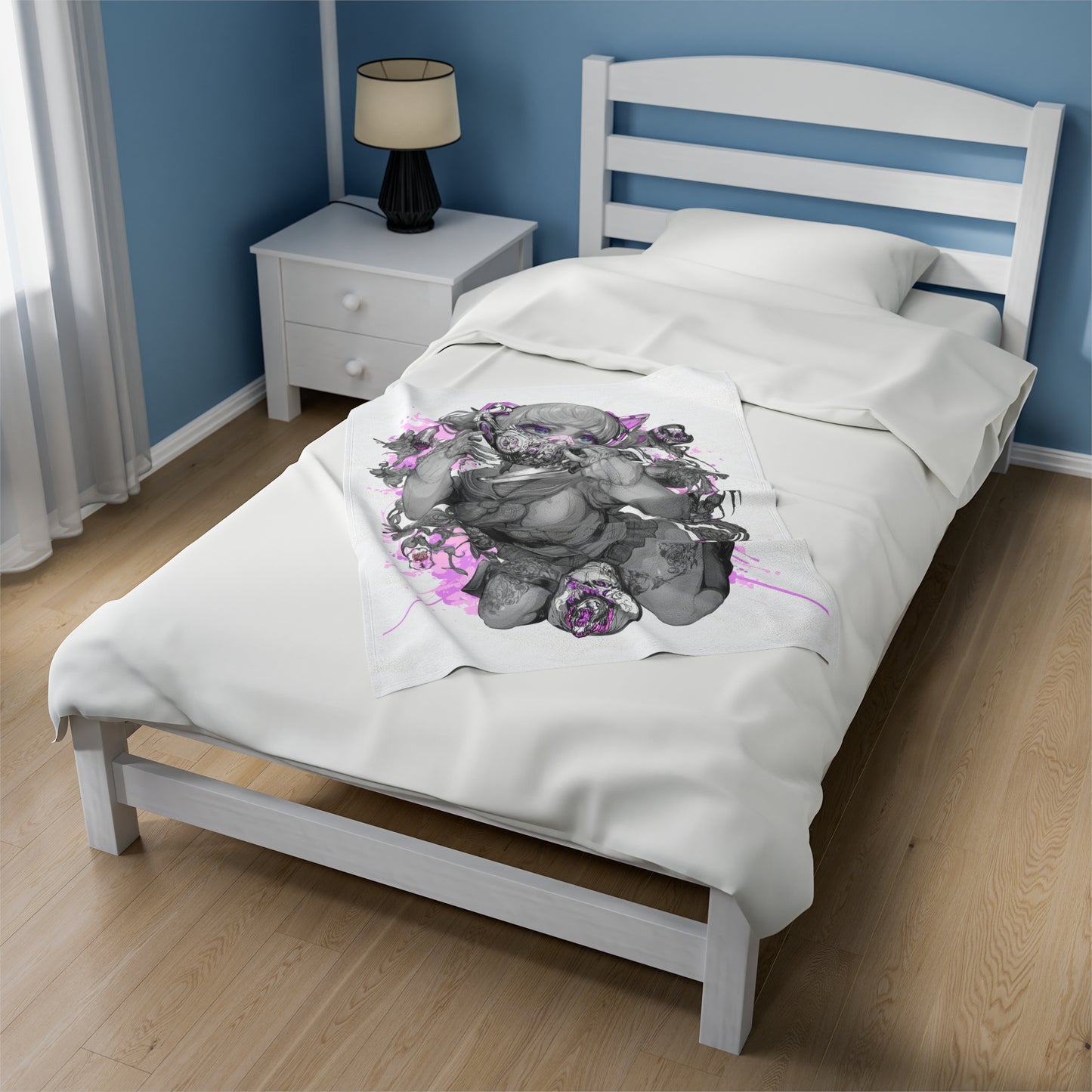 My Hero Academia - Himiko Cyberpunk - Velveteen Plush Blanket
