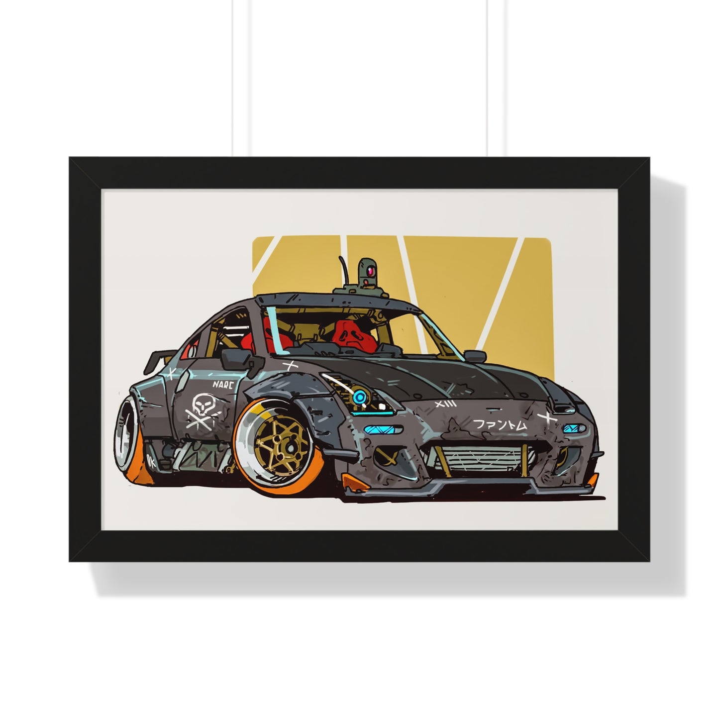 Anime '82 - Ruined - Framed Poster