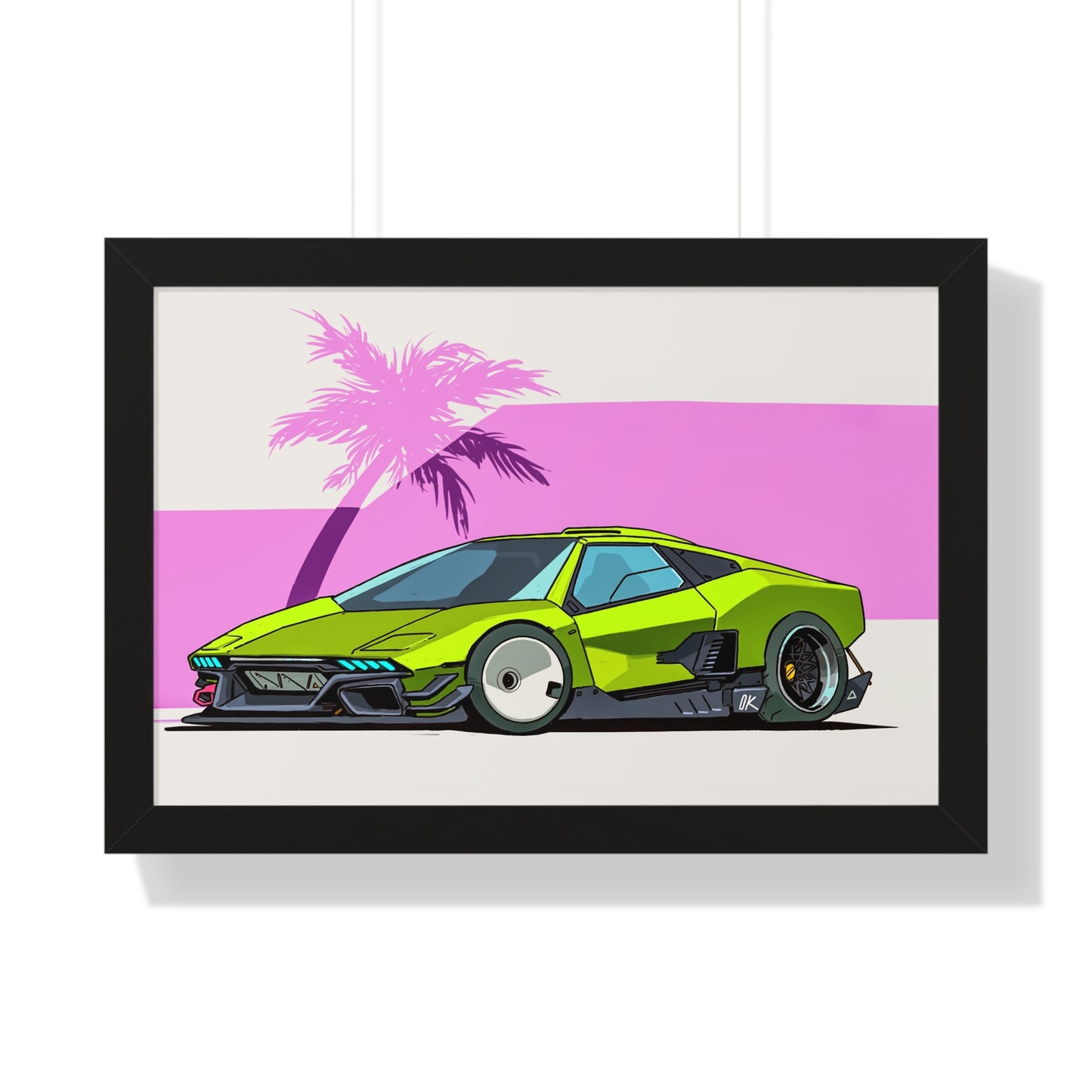 Anime '82 - Lambo - Framed Poster